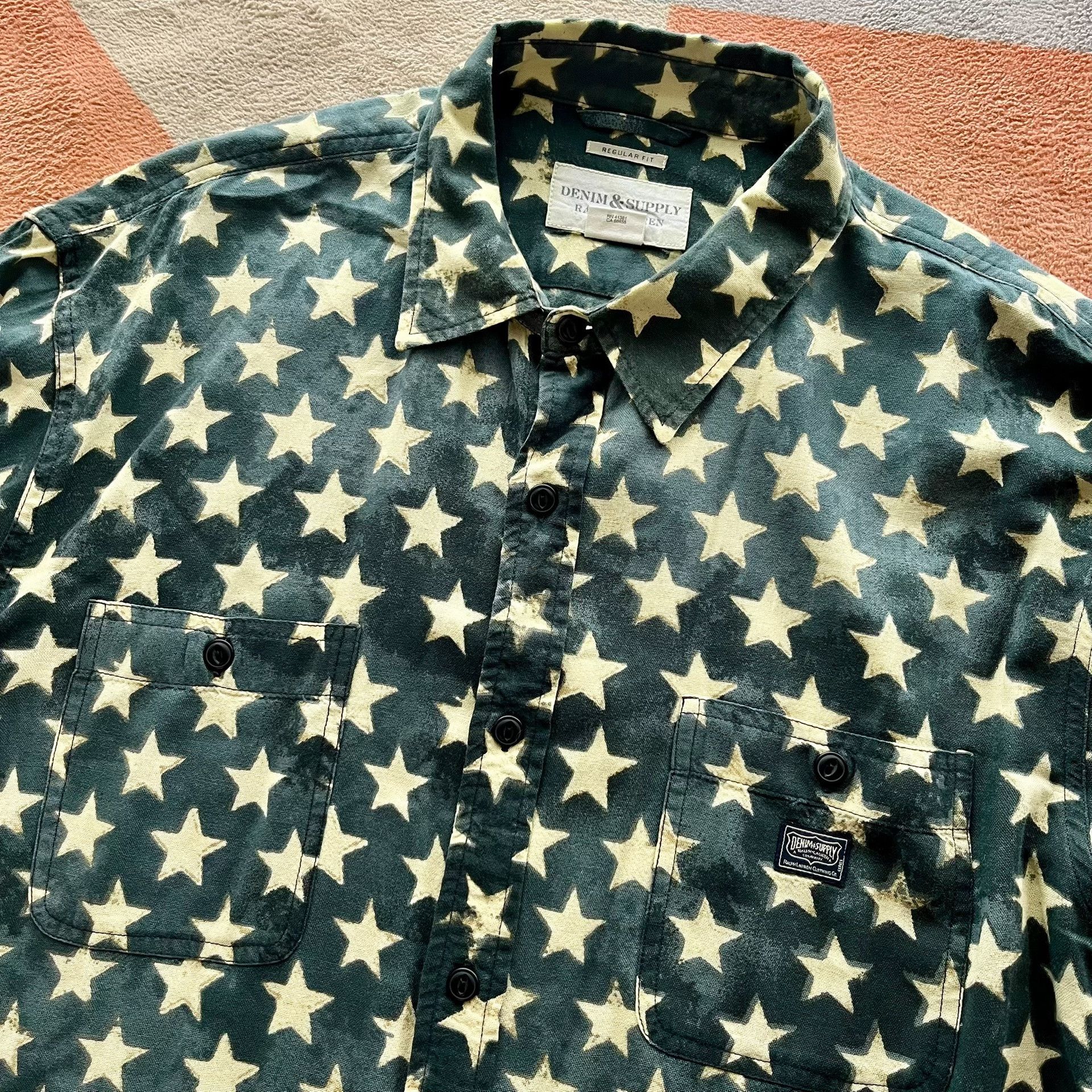Denim & Supply Ralph Lauren Ralph Lauren Denim Supply Star Shirt Size US XL / EU 56 / 4 - 3 Thumbnail
