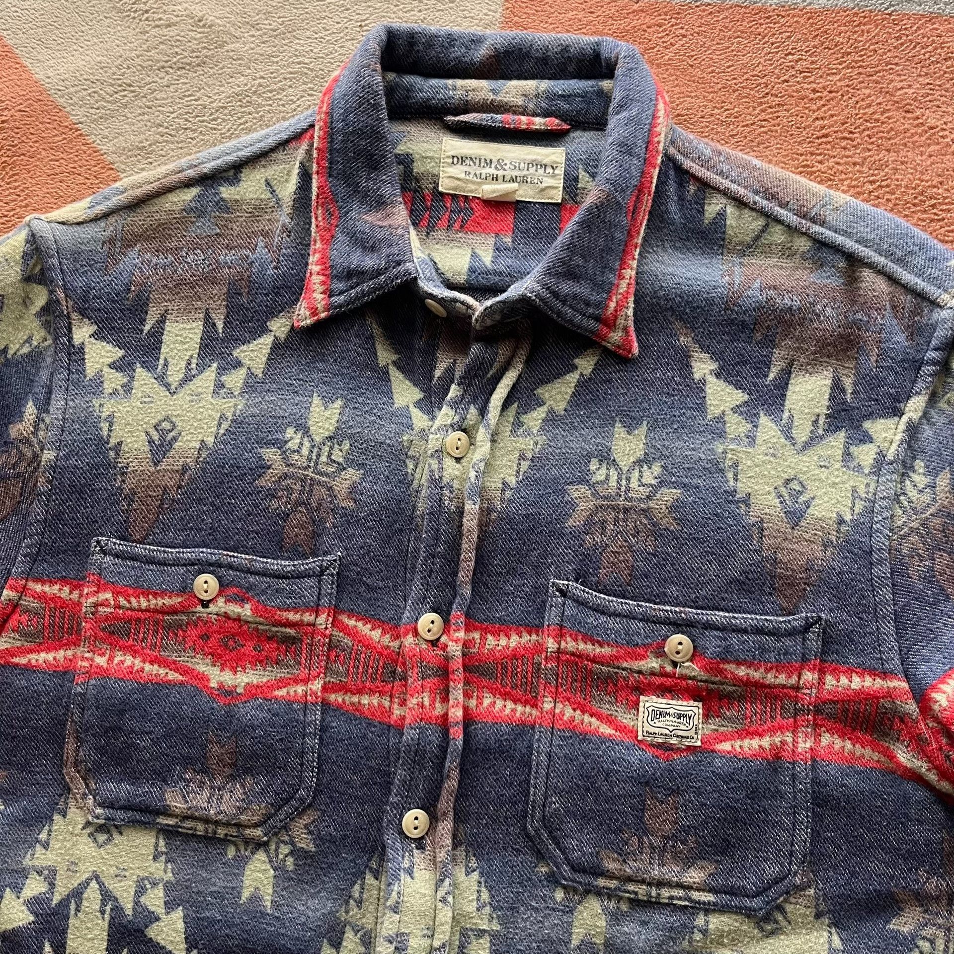 Denim & Supply Ralph Lauren Ralph Lauren Denim Supply Southwest Shirt Size US M / EU 48-50 / 2 - 3 Thumbnail