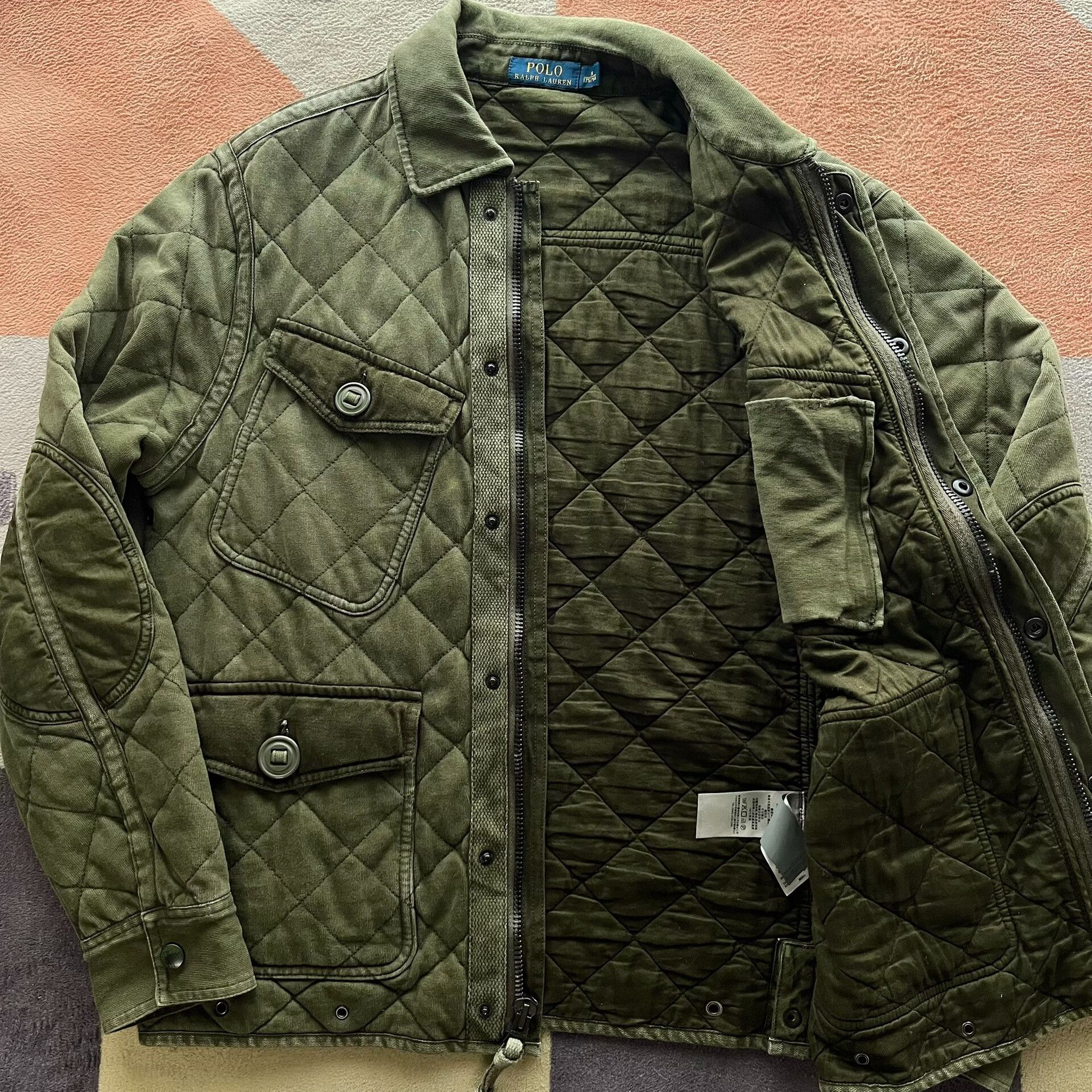 Polo Ralph Lauren Ralph Lauren Quilted Military Jacket Size US M / EU 48-50 / 2 - 2 Thumbnail