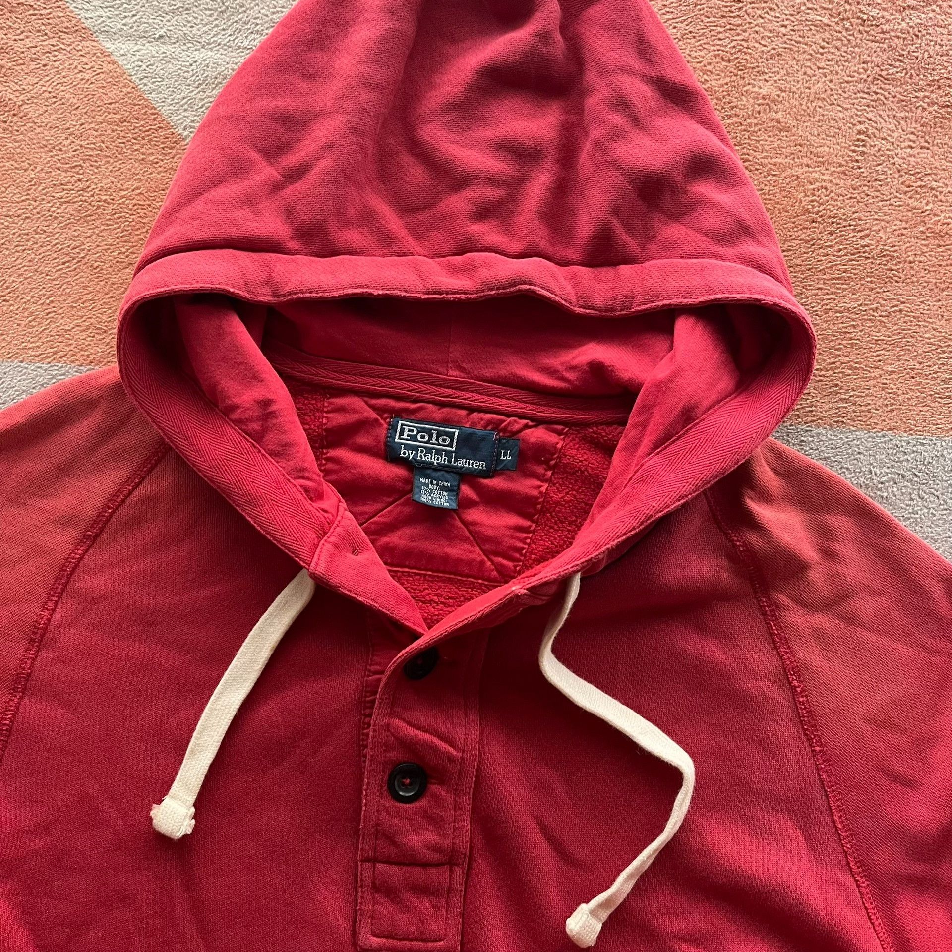 Polo Ralph Lauren Ralph Lauren RL Polo Red Hoodie Size US L / EU 52-54 / 3 - 3 Thumbnail