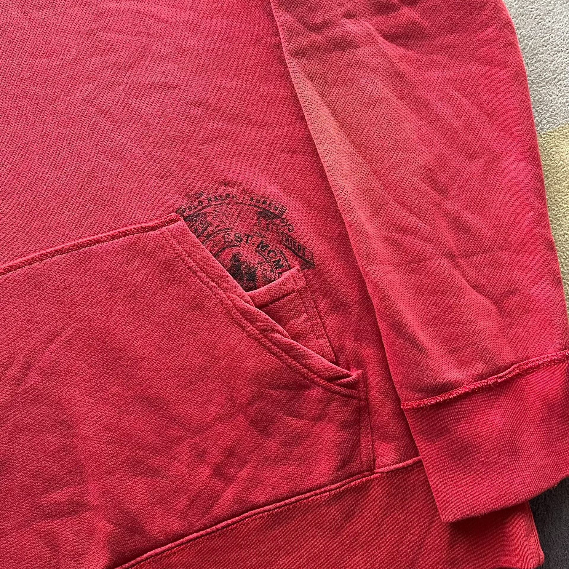 Polo Ralph Lauren Ralph Lauren RL Polo Red Hoodie Size US L / EU 52-54 / 3 - 5 Thumbnail