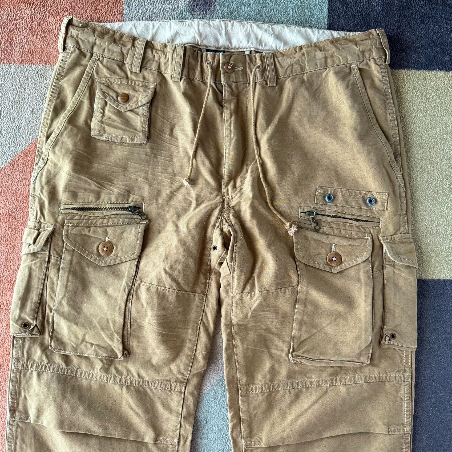 Polo Ralph Lauren Ralph Lauren Polo Multi-Pocket Cargo Pants Size US 38 / EU 54 - 3 Thumbnail