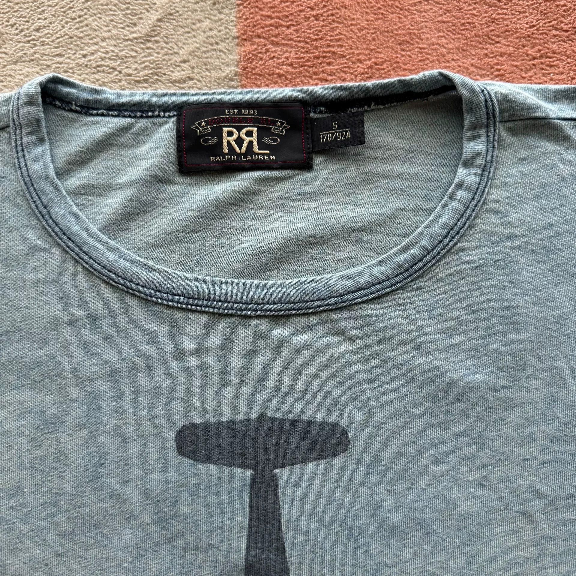 RRL Ralph Lauren Ralph Lauren RRL Short Sleeve T-Shirt Size US S / EU 44-46 / 1 - 3 Thumbnail