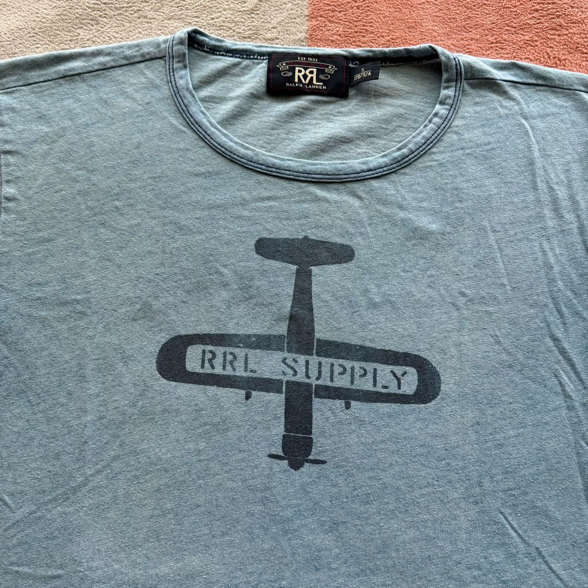 RRL Ralph Lauren Ralph Lauren RRL Short Sleeve T-Shirt Size US S / EU 44-46 / 1 - 2 Thumbnail