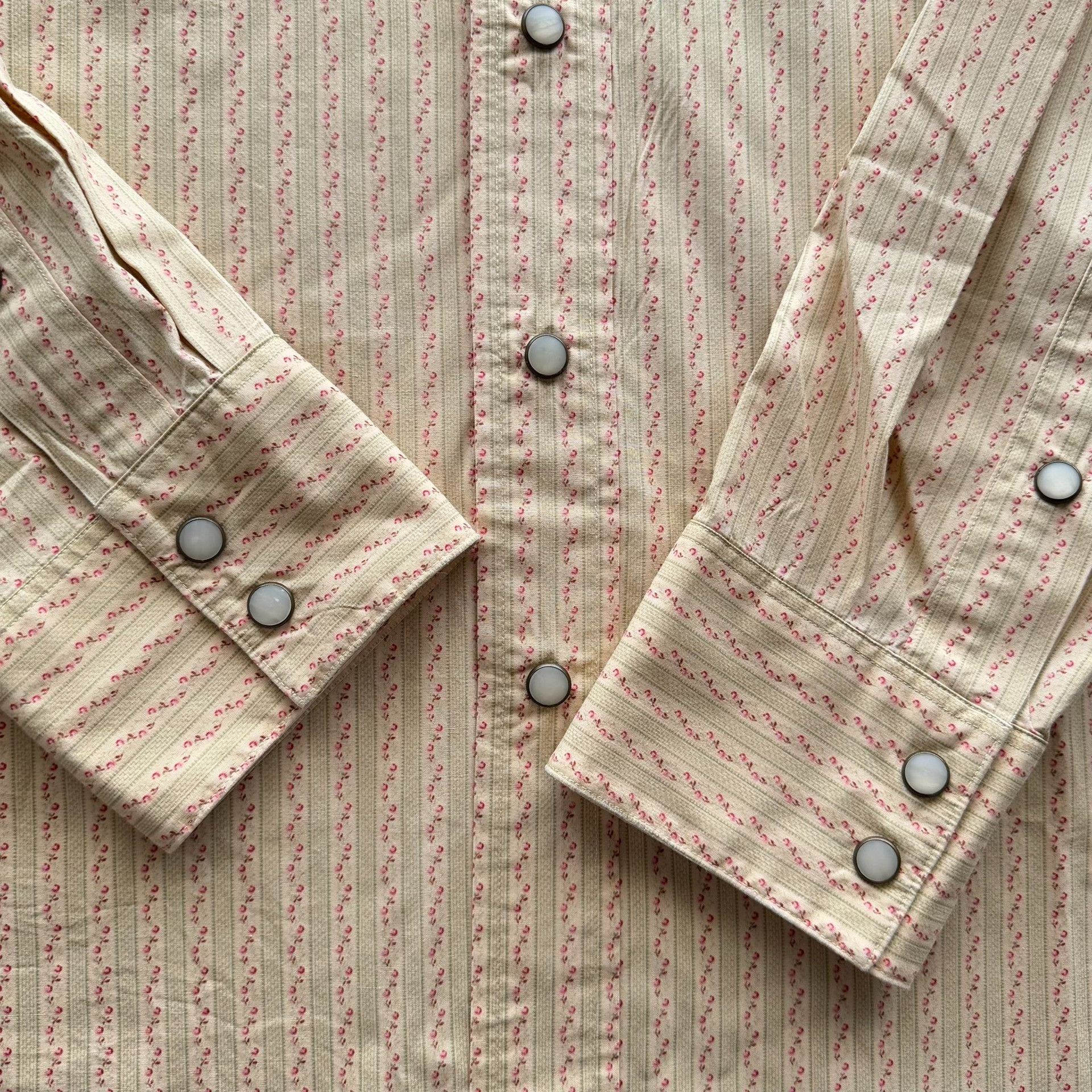 Polo Ralph Lauren Ralph Lauren Western Floral Stripe Shirt Size US L / EU 52-54 / 3 - 3 Thumbnail