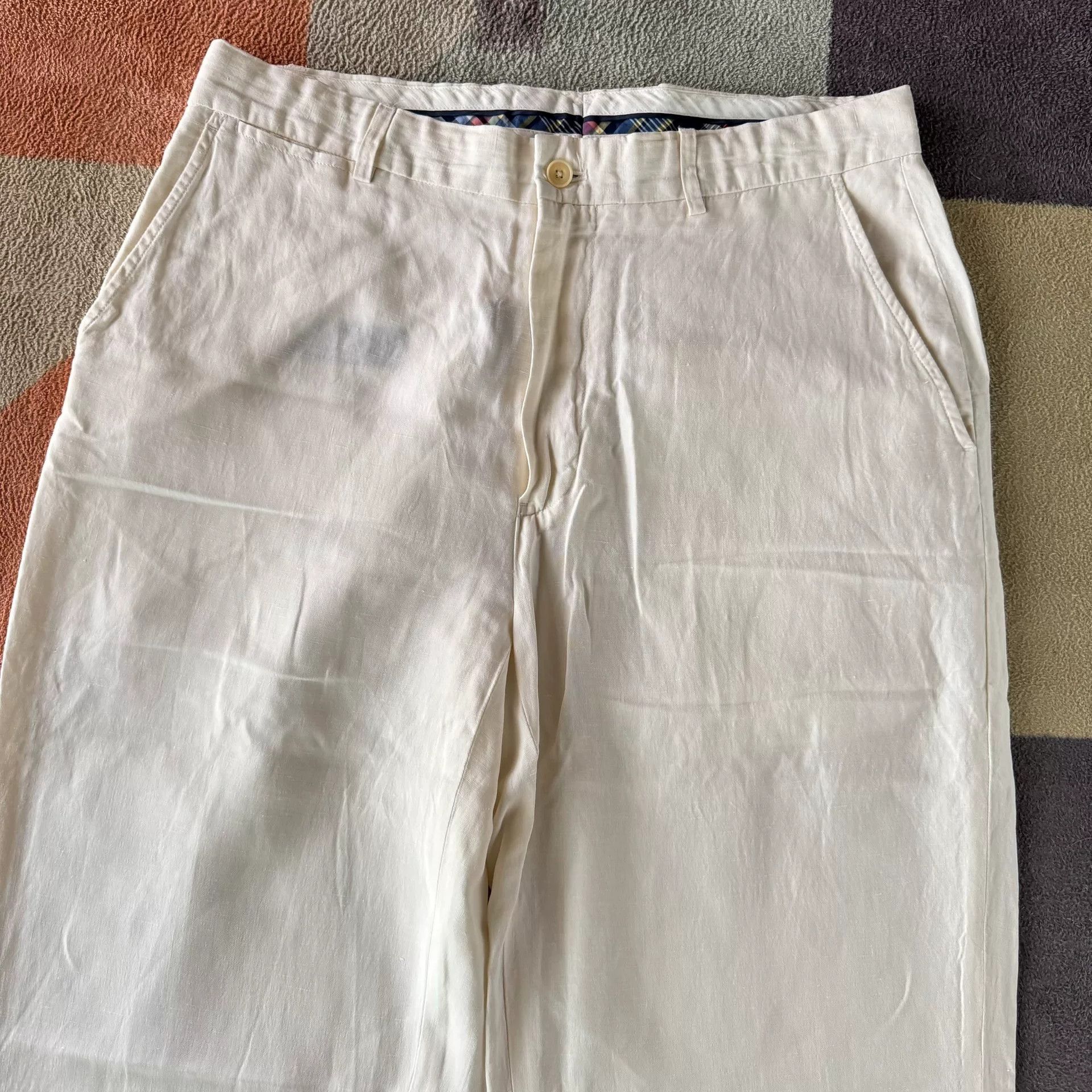 Polo Ralph Lauren Ralph Lauren Polo Silk Linen Pants Size US 32 / EU 48 - 3 Thumbnail