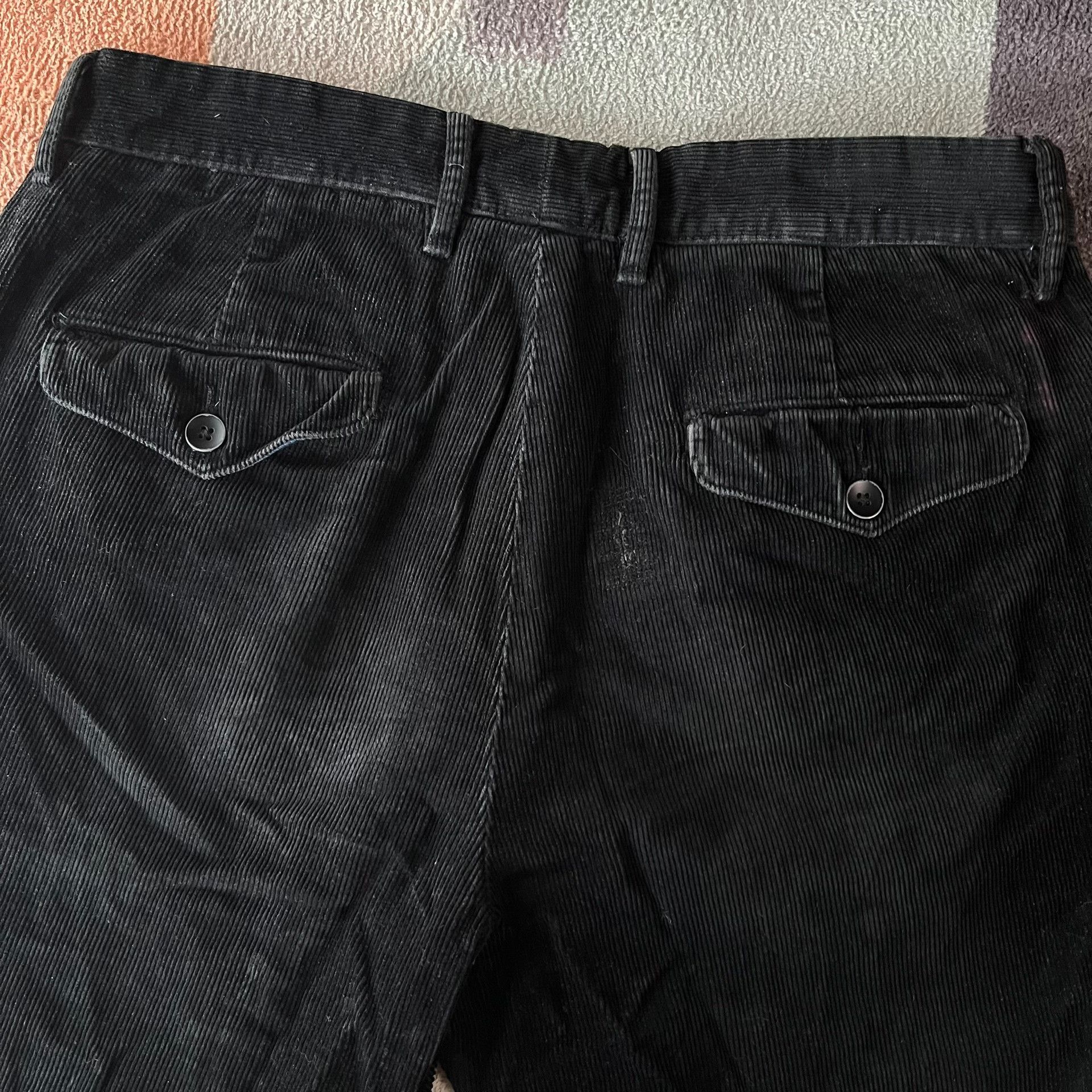 Polo Ralph Lauren Ralph Lauren Patched Distressed Corduroy Pants Size US 30 / EU 46 - 8 Thumbnail