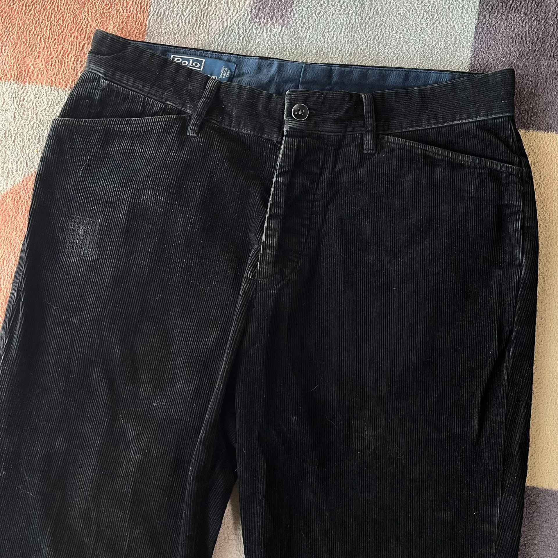Polo Ralph Lauren Ralph Lauren Patched Distressed Corduroy Pants Size US 30 / EU 46 - 4 Thumbnail