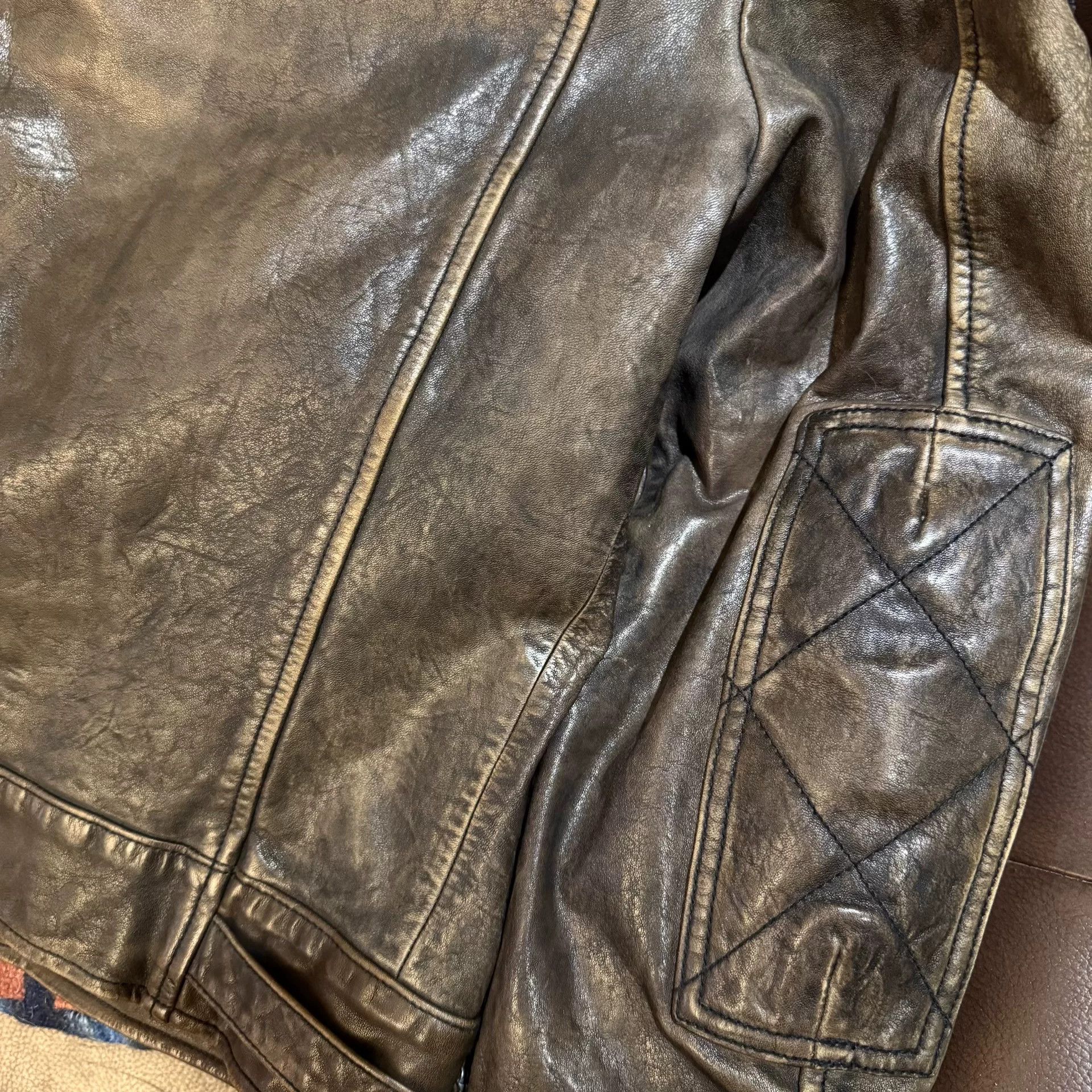 Rugby Ralph Lauren Ralph Lauren Rugby J100 Leather Jacket Size US S / EU 44-46 / 1 - 7 Thumbnail