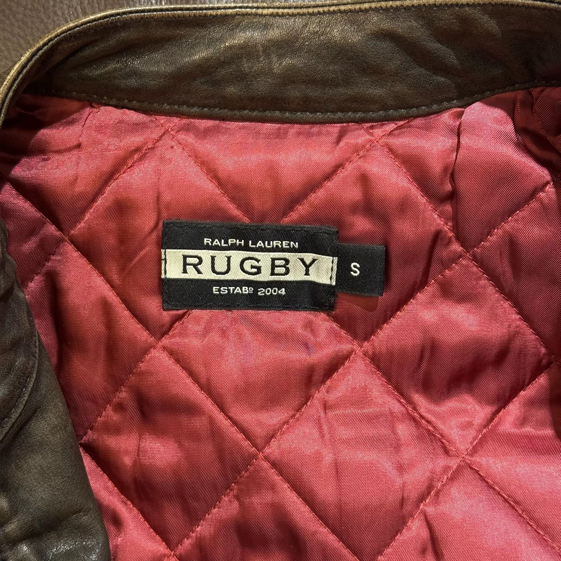 Rugby Ralph Lauren Ralph Lauren Rugby J100 Leather Jacket Size US S / EU 44-46 / 1 - 8 Thumbnail
