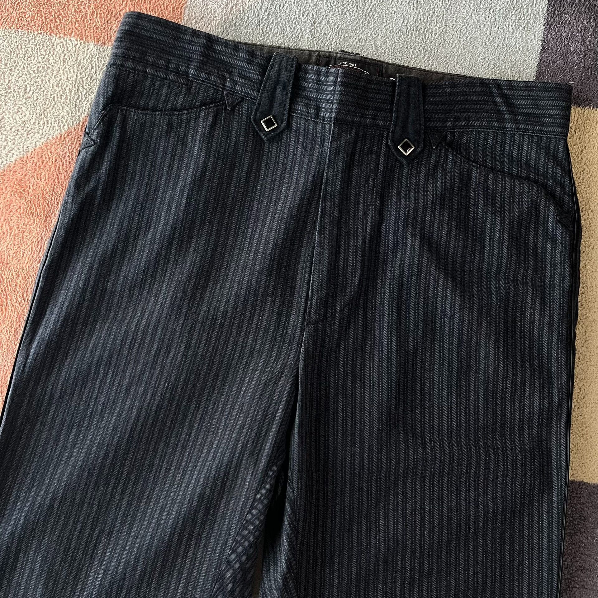 RRL Ralph Lauren RRL Western Style Striped Pants Size US 29 - 3 Thumbnail