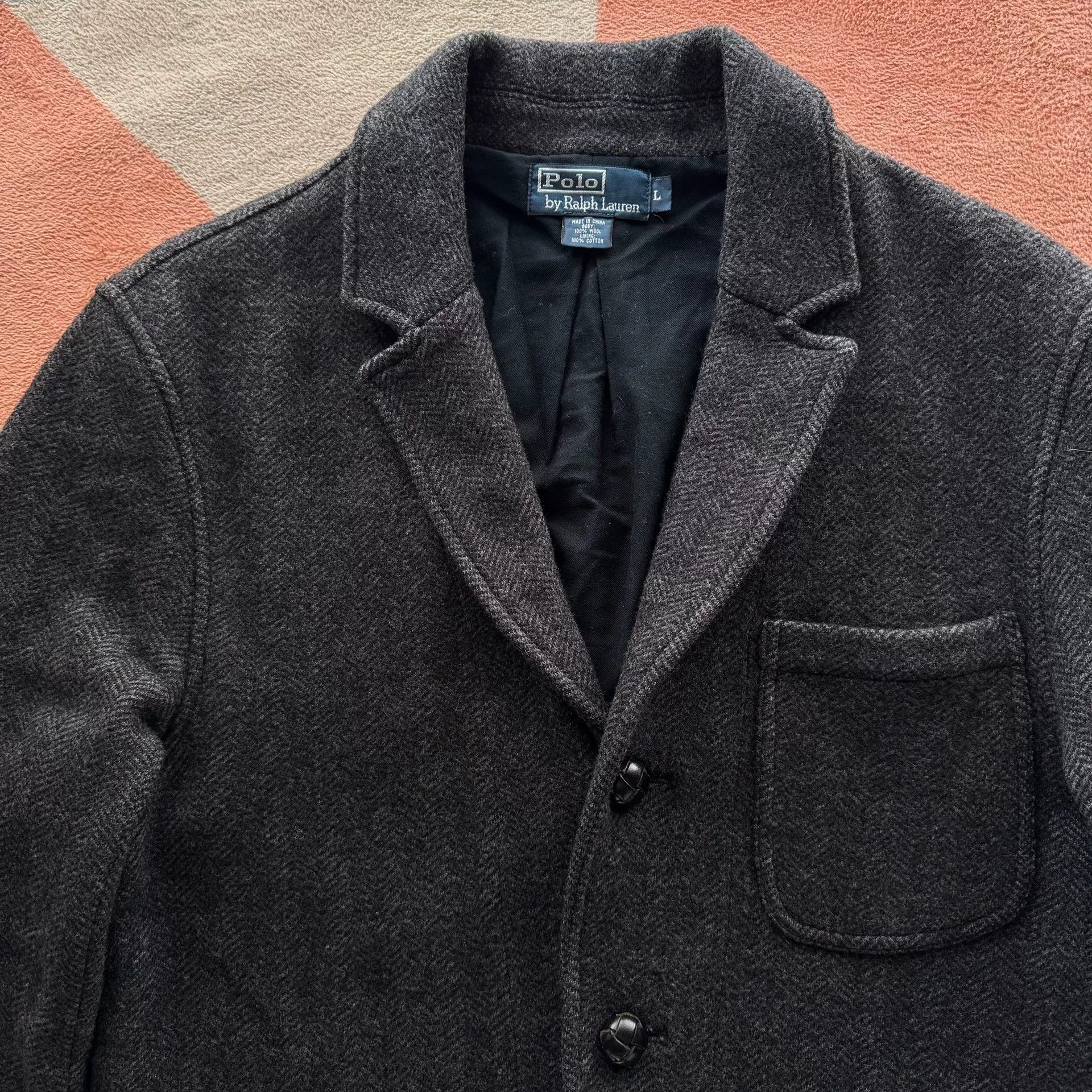 Polo Ralph Lauren Ralph Lauren Polo Wool Blazer Size US L / EU 52-54 / 3 - 6 Thumbnail