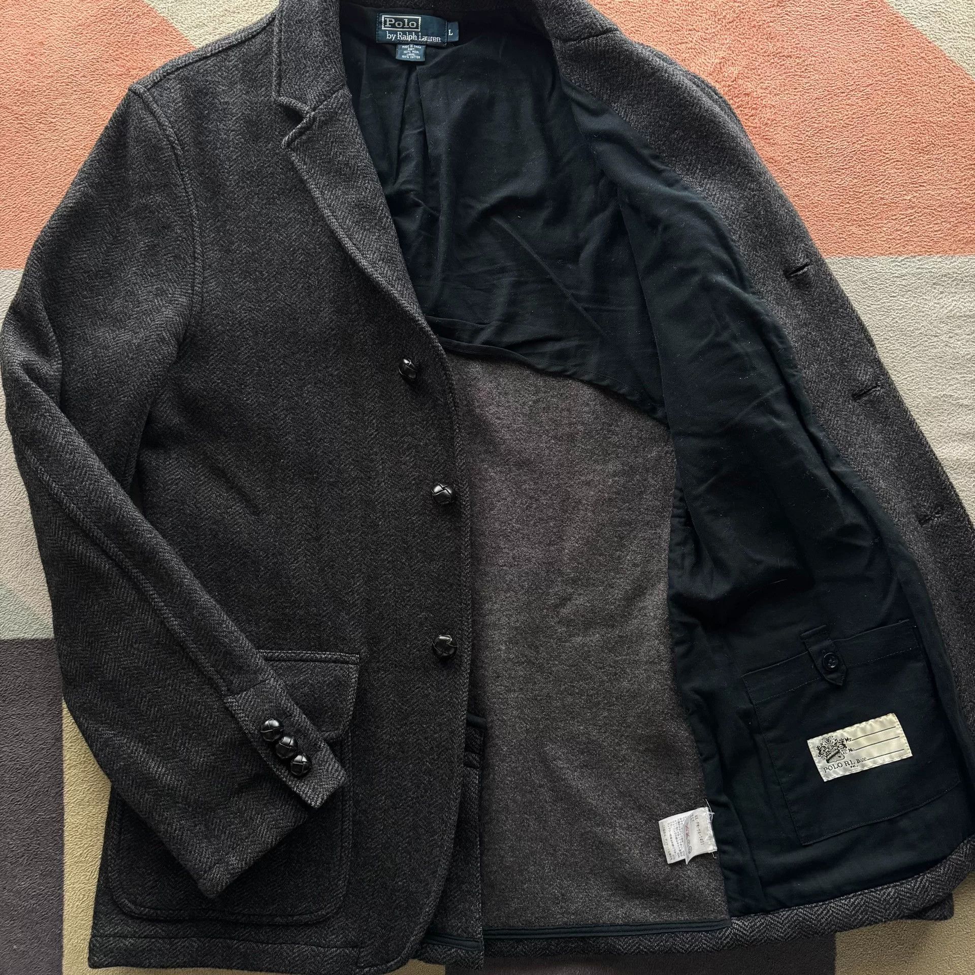 Polo Ralph Lauren Ralph Lauren Polo Wool Blazer Size US L / EU 52-54 / 3 - 2 Thumbnail