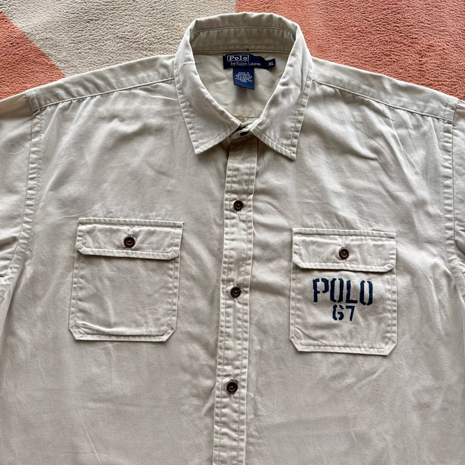 Polo Ralph Lauren Ralph Lauren Key West Embroidered Polo Size US XL / EU 56 / 4 - 4 Thumbnail