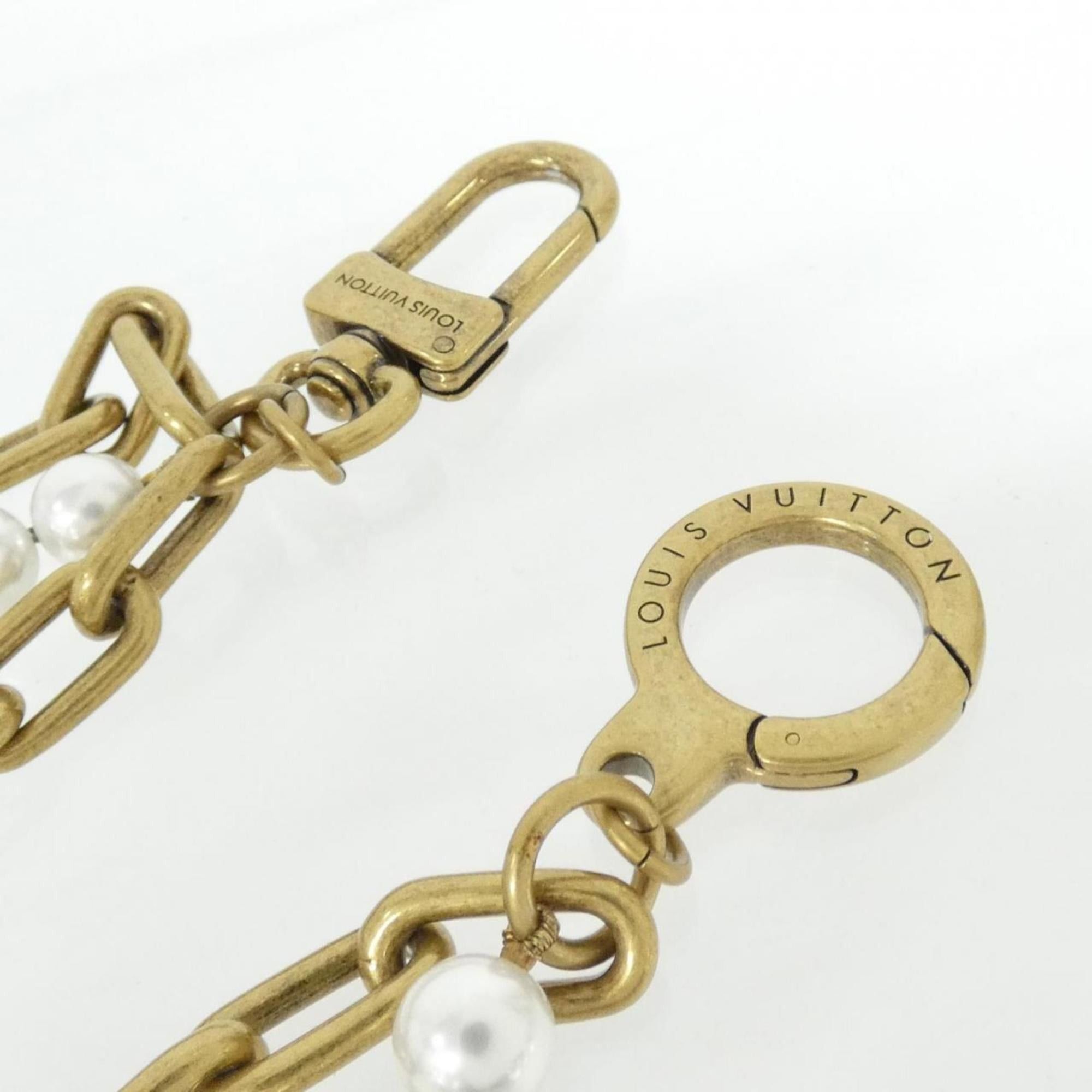 Louis Vuitton Accessory Bag Charm Chain Belt Pearl M01689