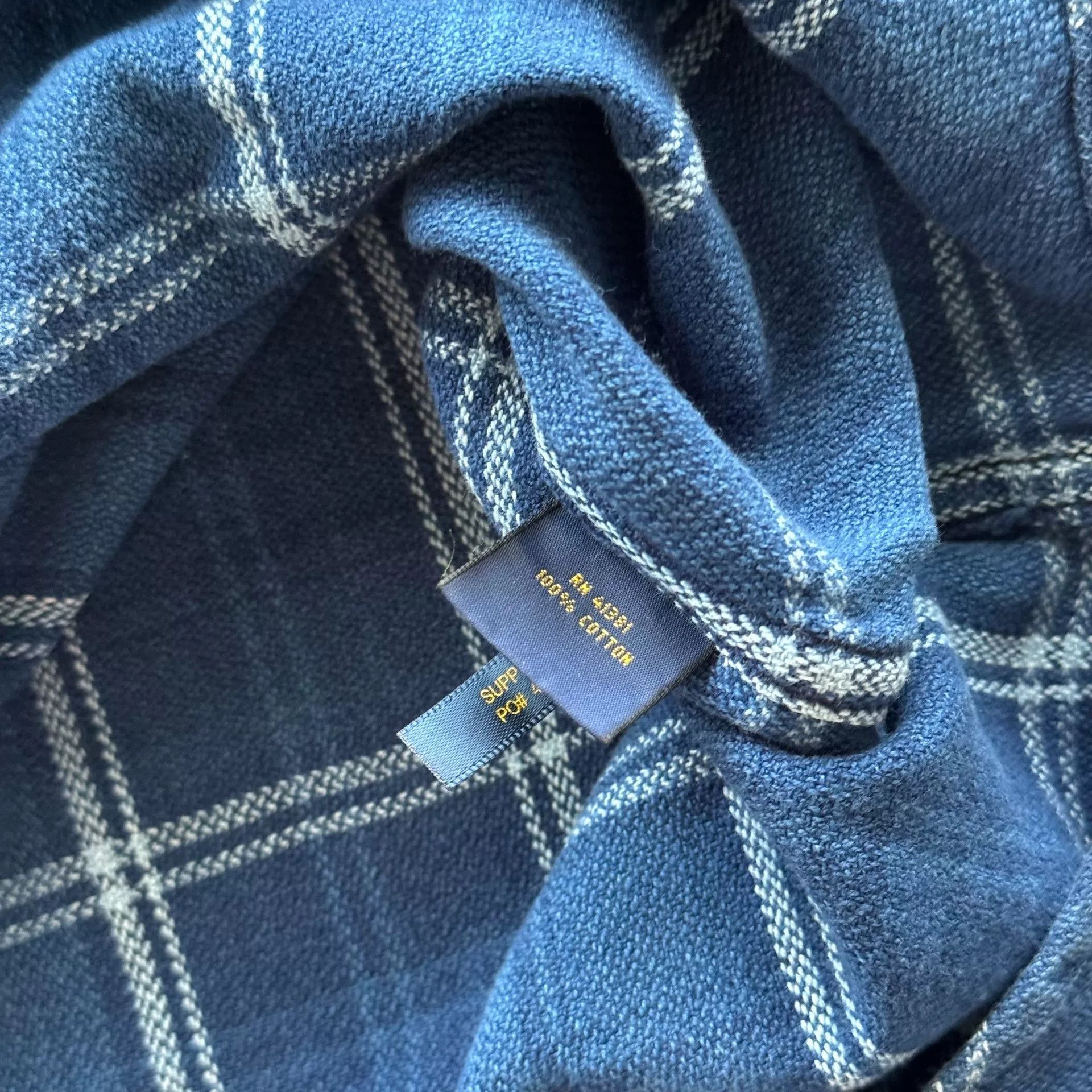 Polo Ralph Lauren Ralph Lauren Blue Plaid Shirt Size US M / EU 48-50 / 2 - 6 Thumbnail