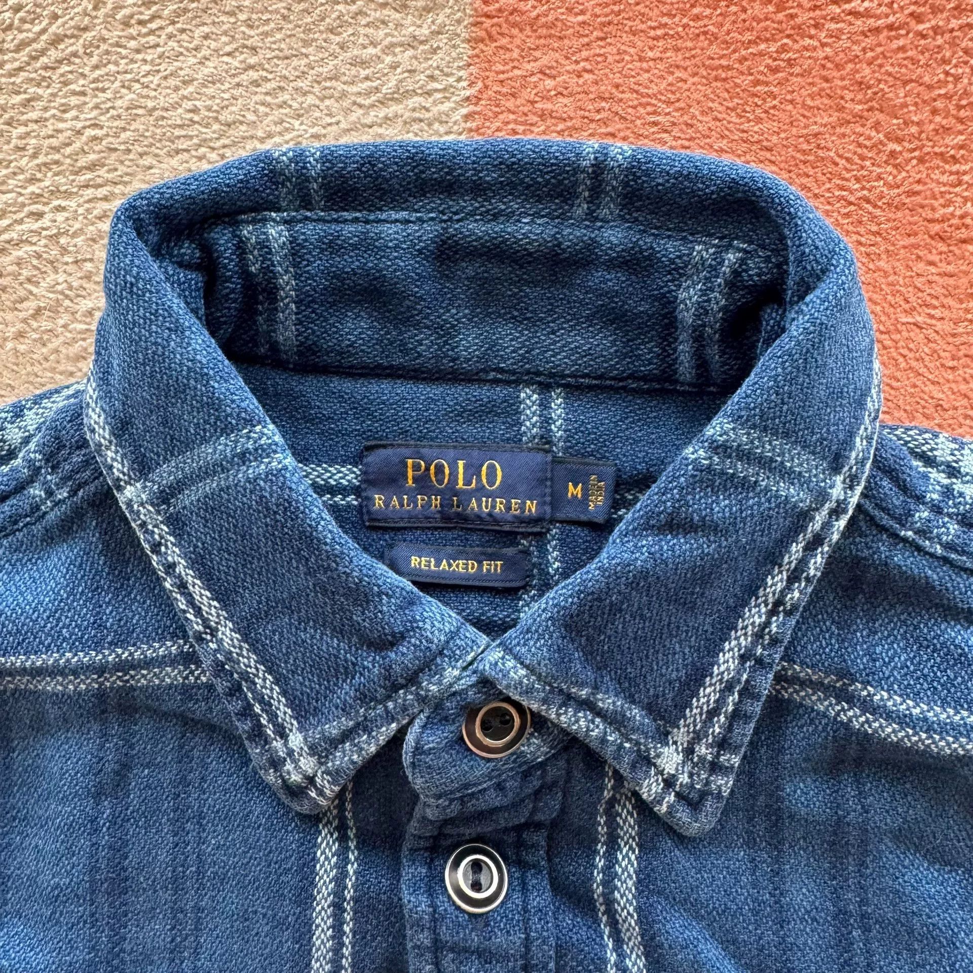 Polo Ralph Lauren Ralph Lauren Blue Plaid Shirt Size US M / EU 48-50 / 2 - 3 Thumbnail