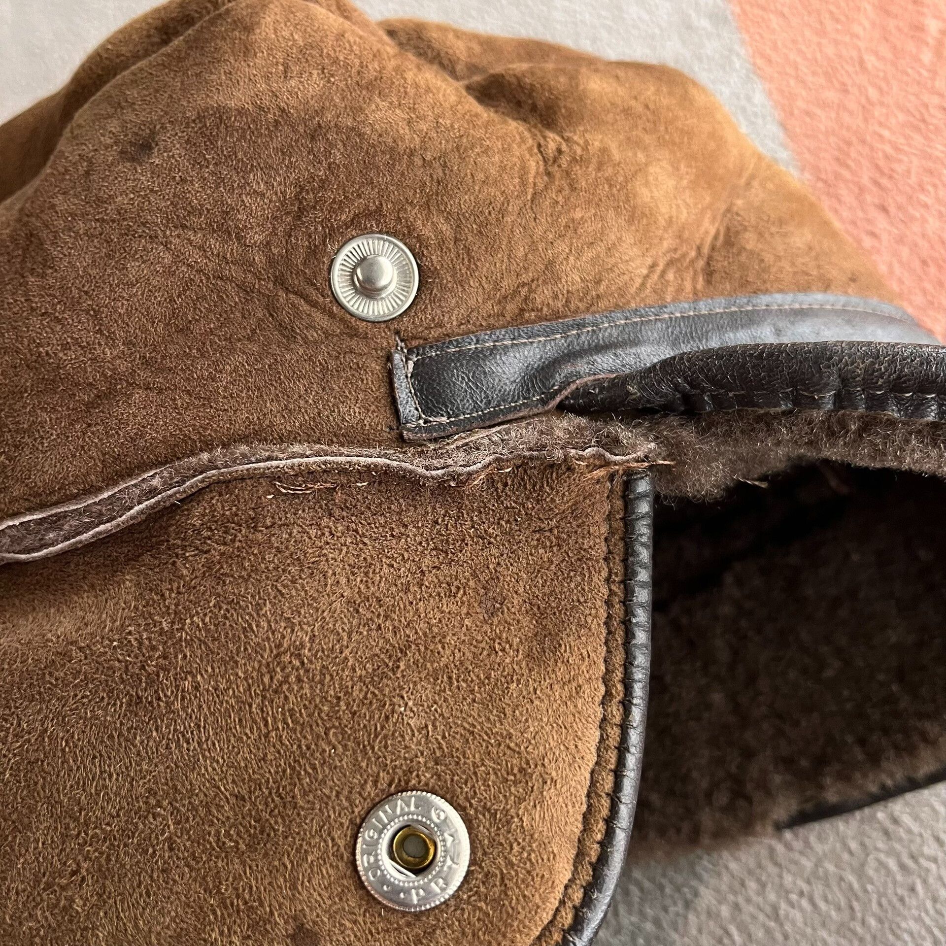 Vintage Vintage Sheepskin Fur Hat Size ONE SIZE - 9 Thumbnail
