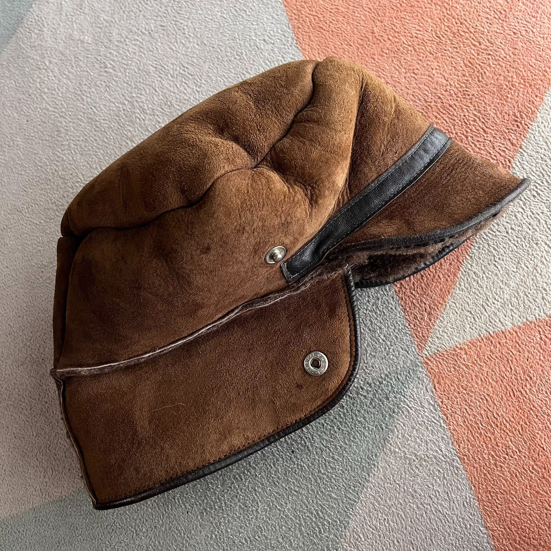Vintage Vintage Sheepskin Fur Hat Size ONE SIZE - 7 Thumbnail