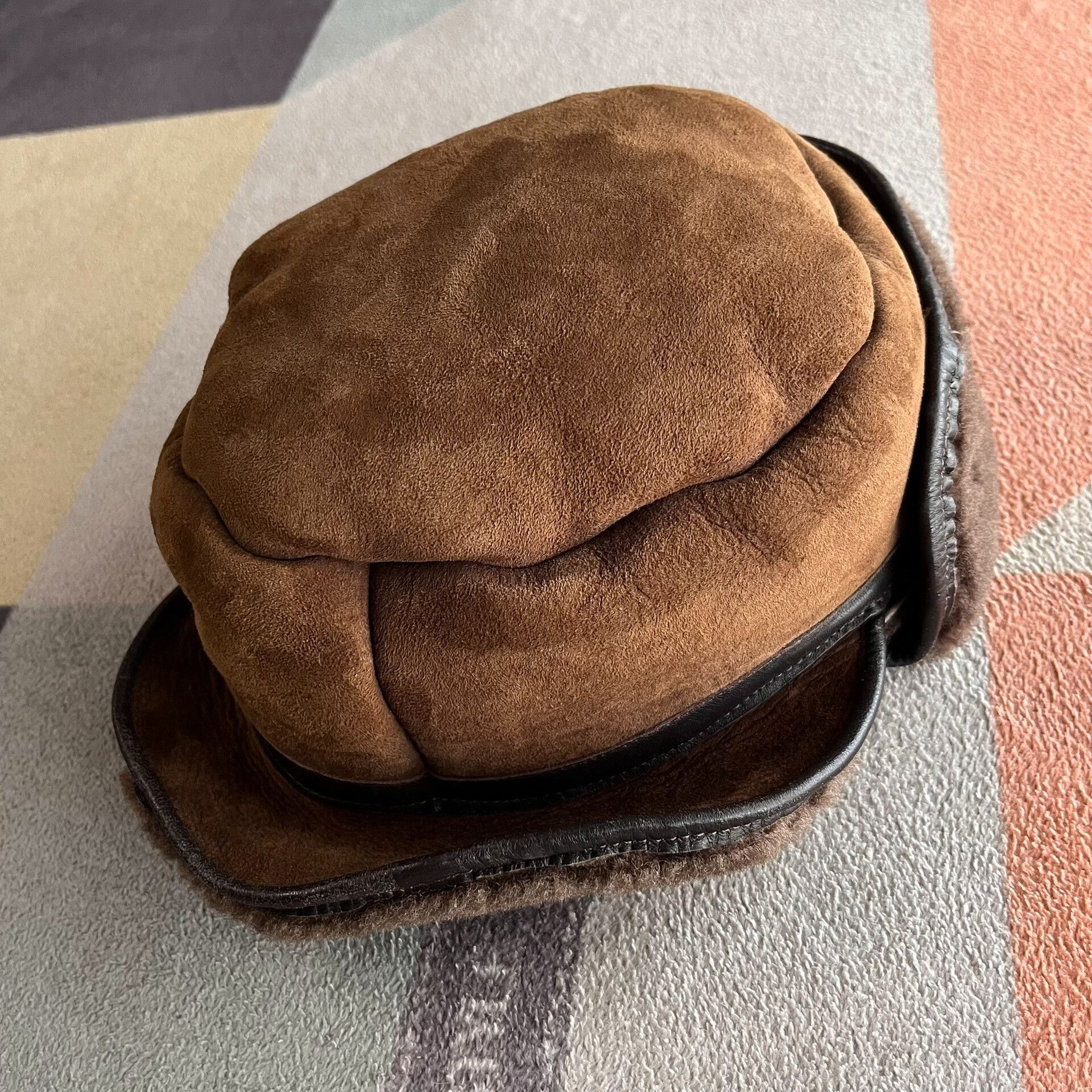 Vintage Vintage Sheepskin Fur Hat Size ONE SIZE - 8 Thumbnail