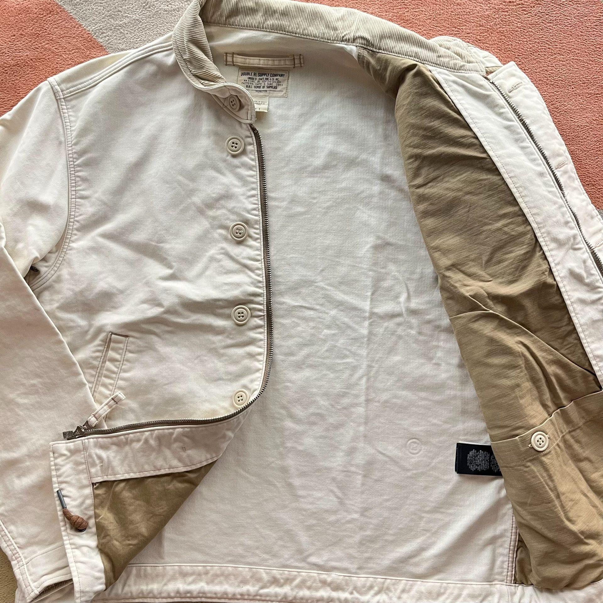 RRL Ralph Lauren RRL White Deck Jacket Size US M / EU 48-50 / 2 - 2 Thumbnail