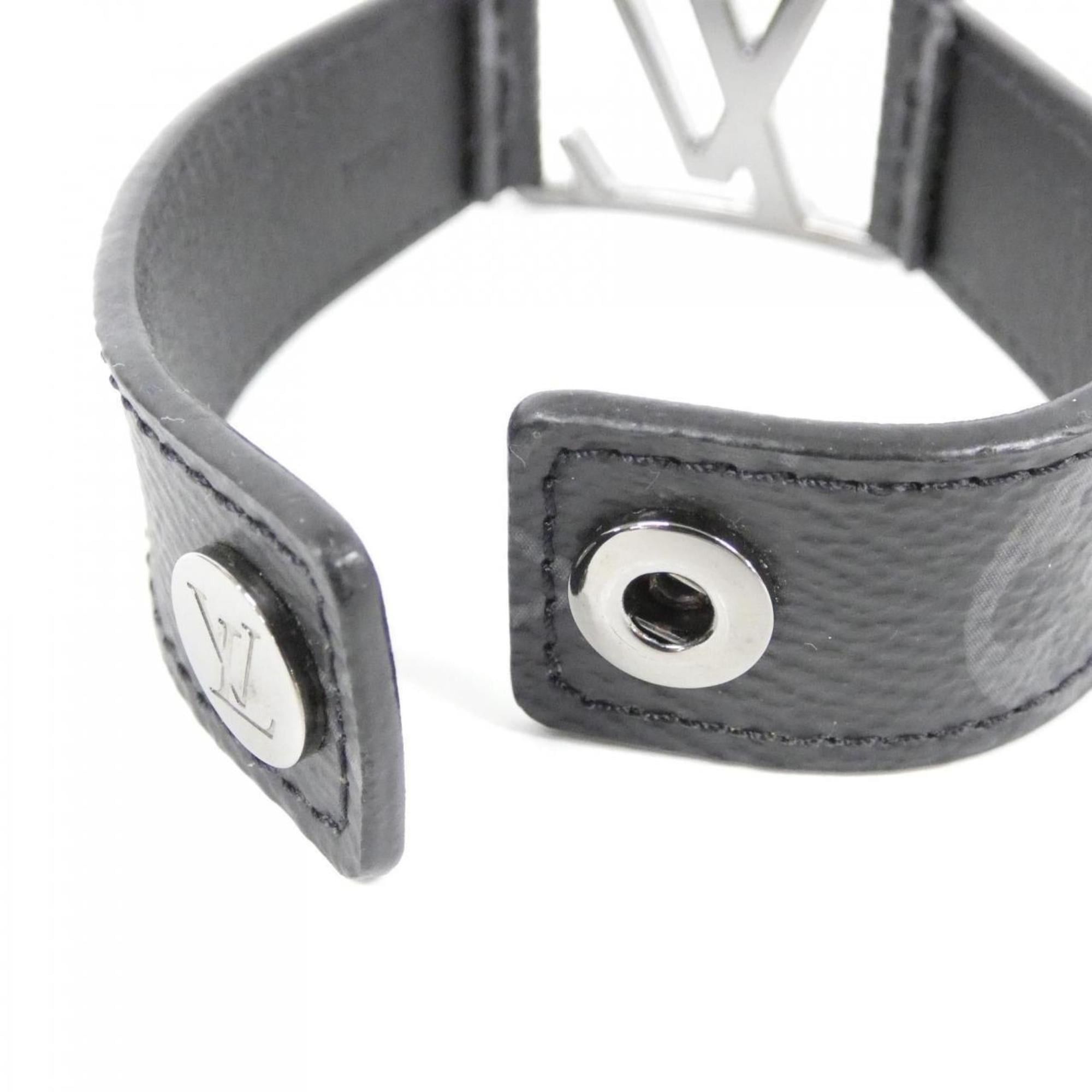 Louis Vuitton Louis Vuitton Monogram Eclipse Bracelet Hockenheim M6295D Size ONE SIZE - 4 Thumbnail