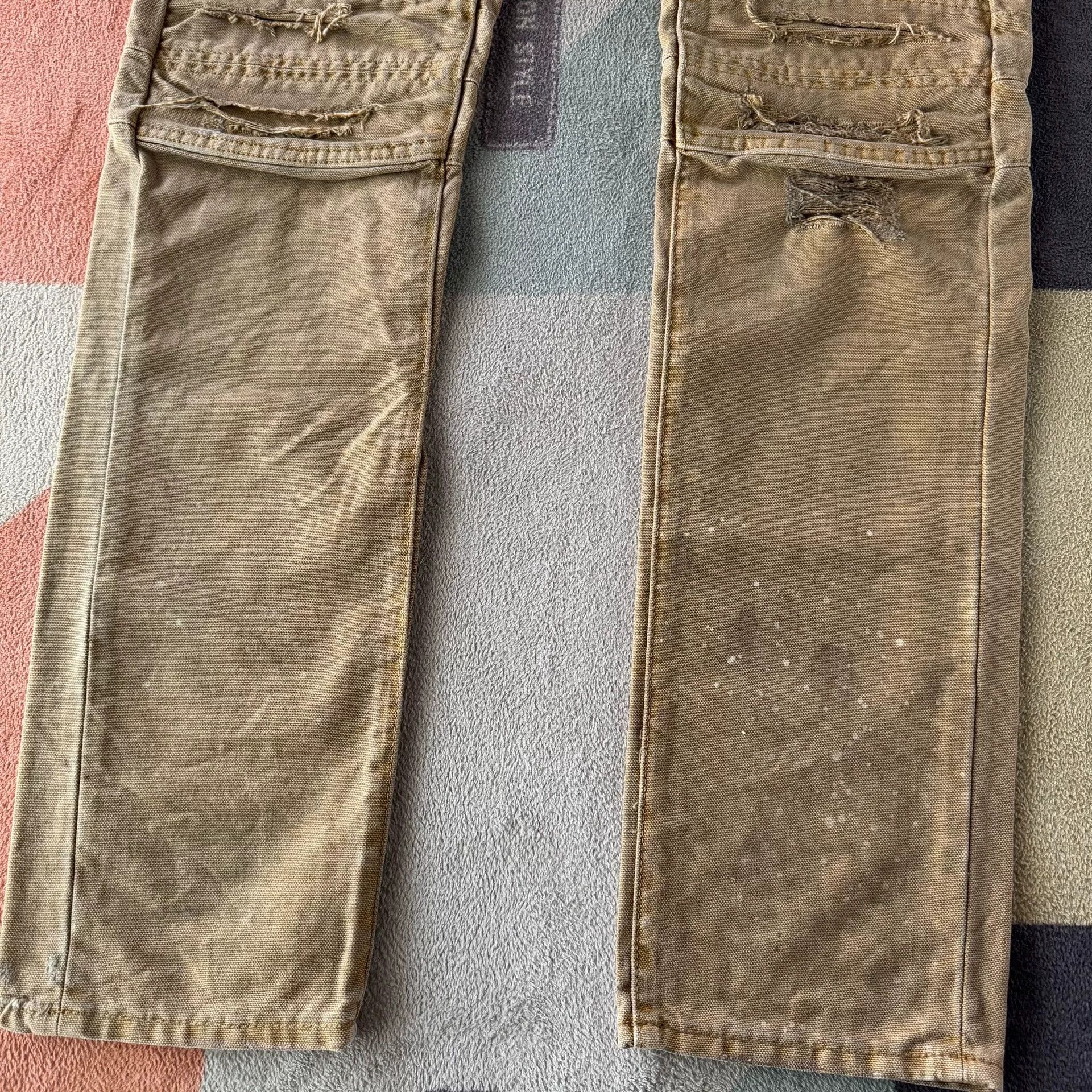 Denim & Supply Ralph Lauren Ralph Lauren Denim Supply Vintage Canvas Work Pants Size US 29 - 4 Thumbnail