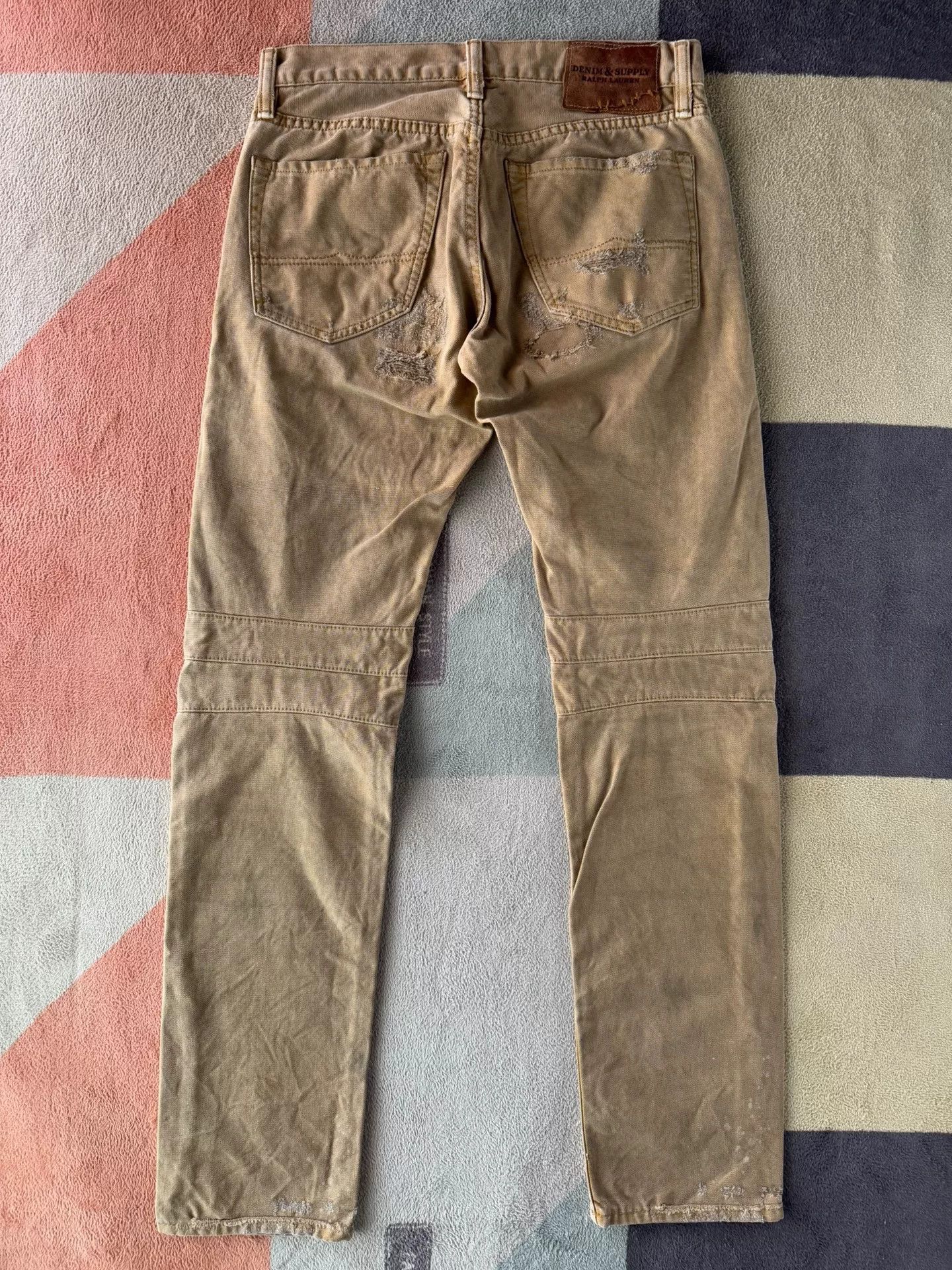 Denim & Supply Ralph Lauren Ralph Lauren Denim Supply Vintage Canvas Work Pants Size US 29 - 2 Thumbnail