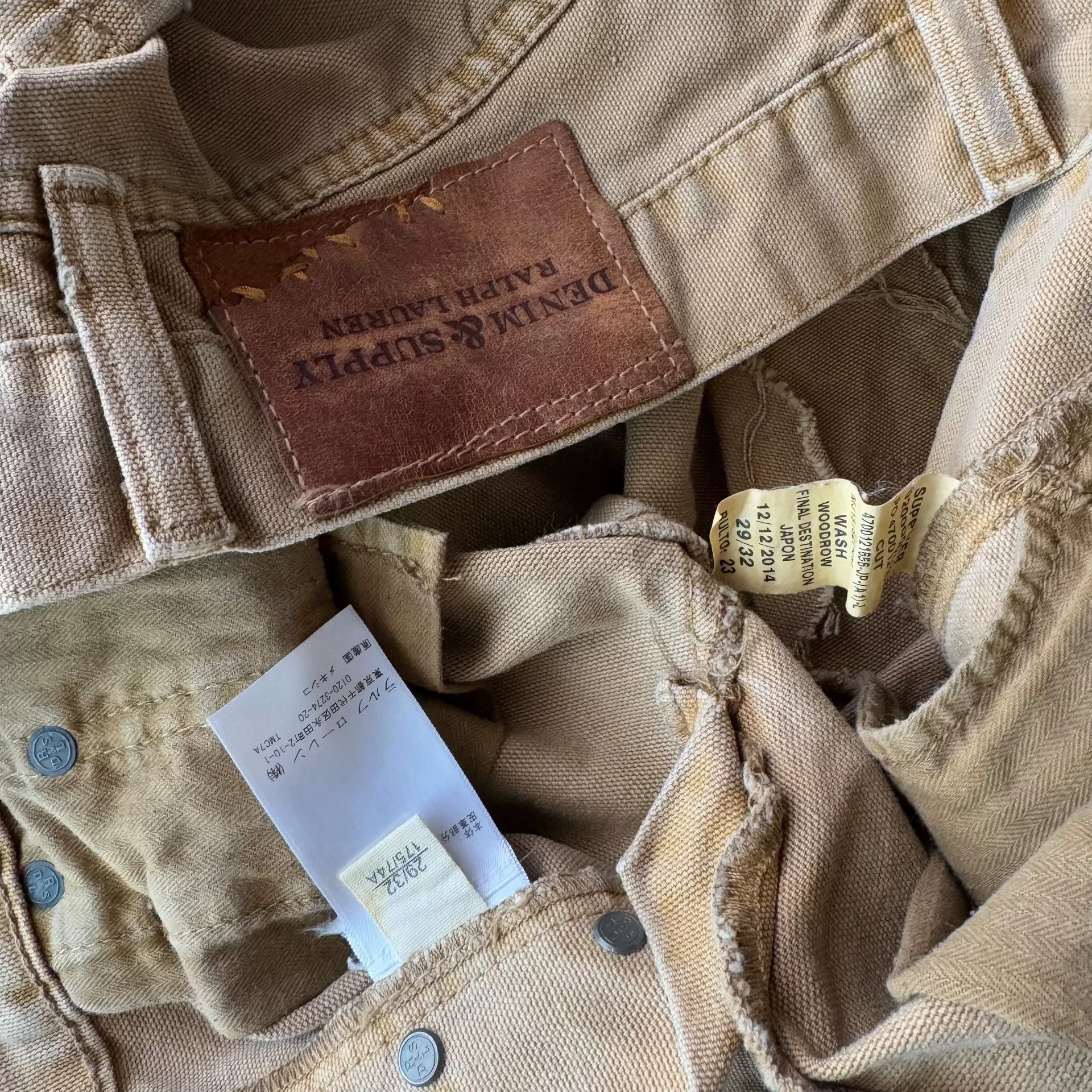 Denim & Supply Ralph Lauren Ralph Lauren Denim Supply Vintage Canvas Work Pants Size US 29 - 6 Thumbnail