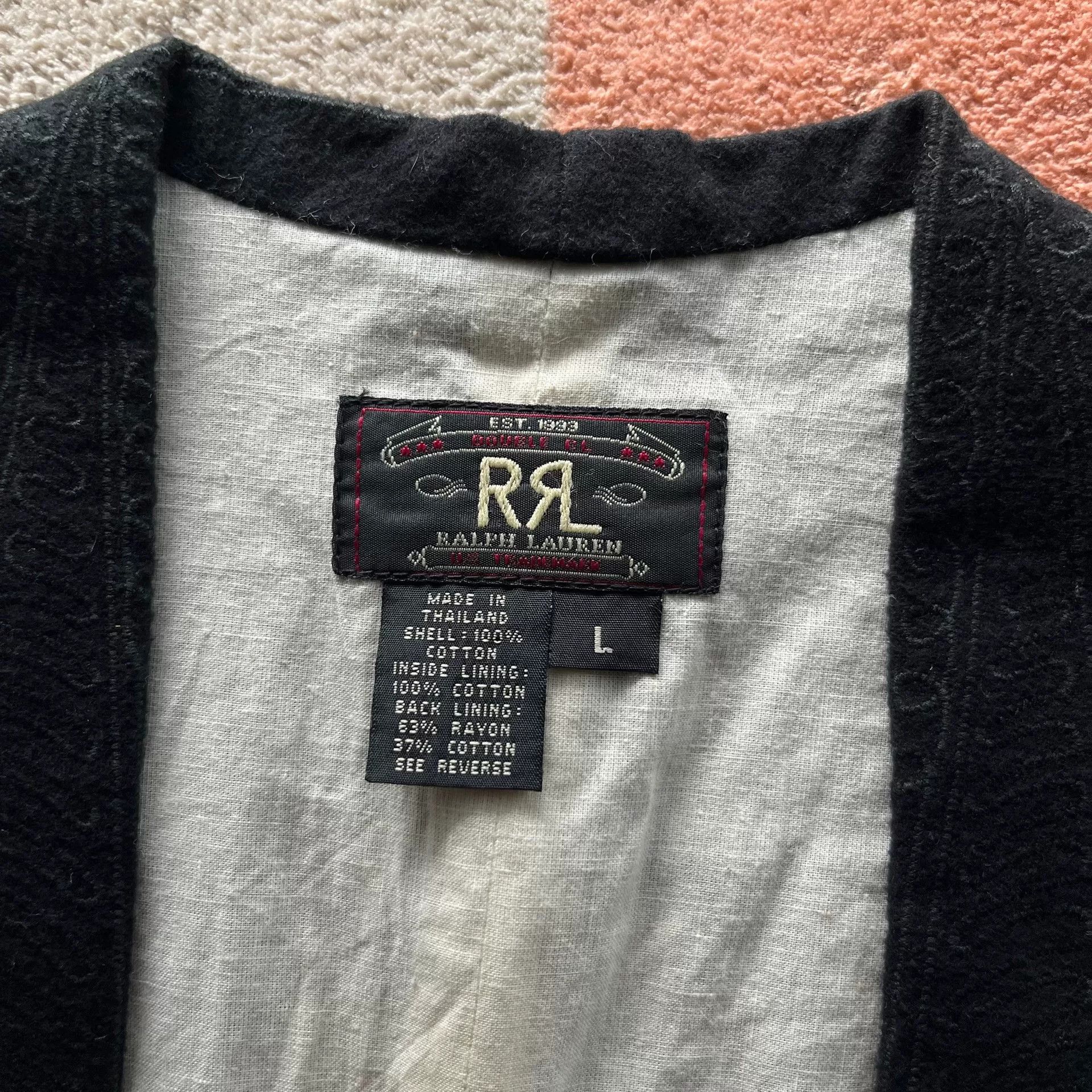 RRL Ralph Lauren RRL Embroidered Vest Ralph Lauren Size US L / EU 52-54 / 3 - 2 Thumbnail