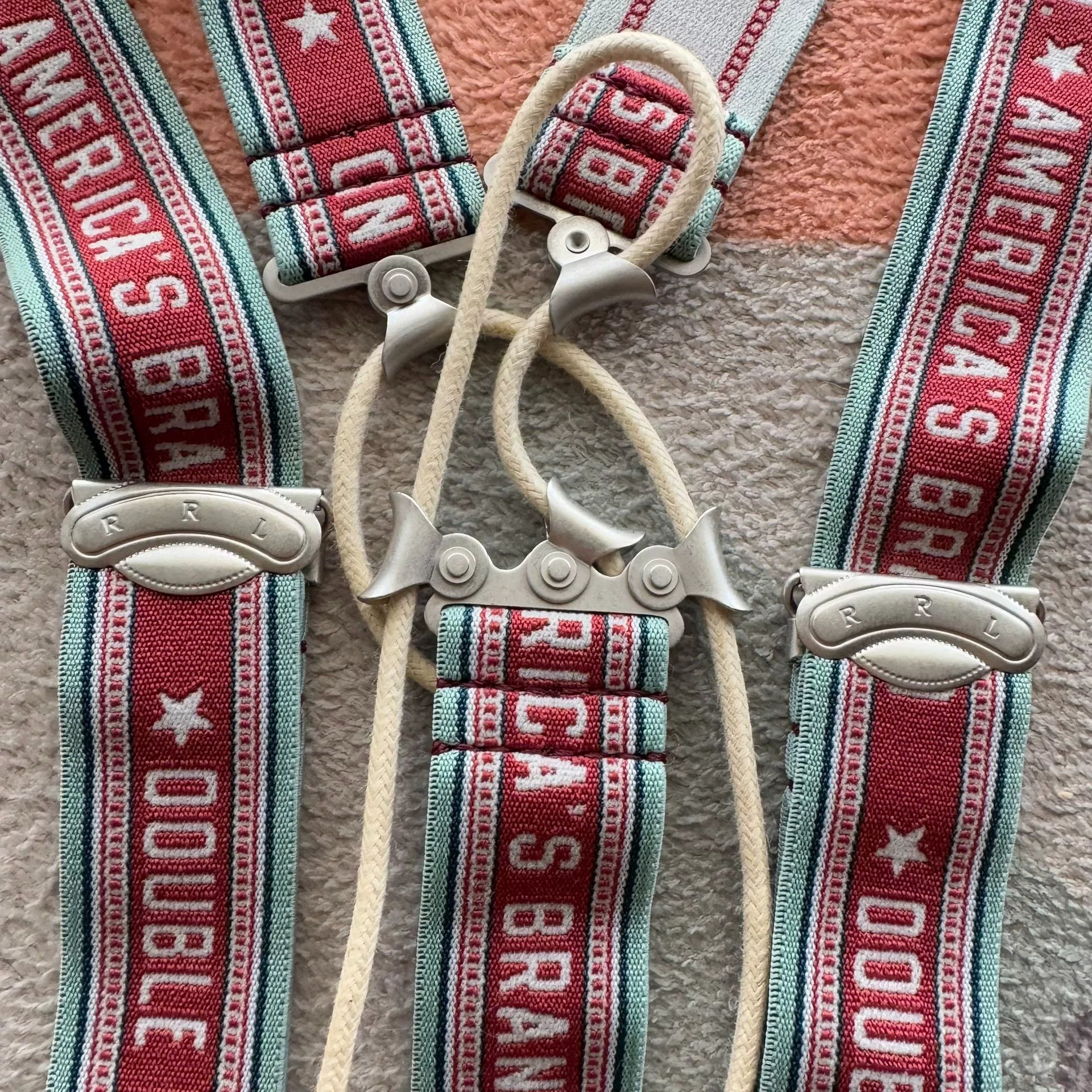 RRL Ralph Lauren RRL Double RL Suspenders Size ONE SIZE - 3 Thumbnail