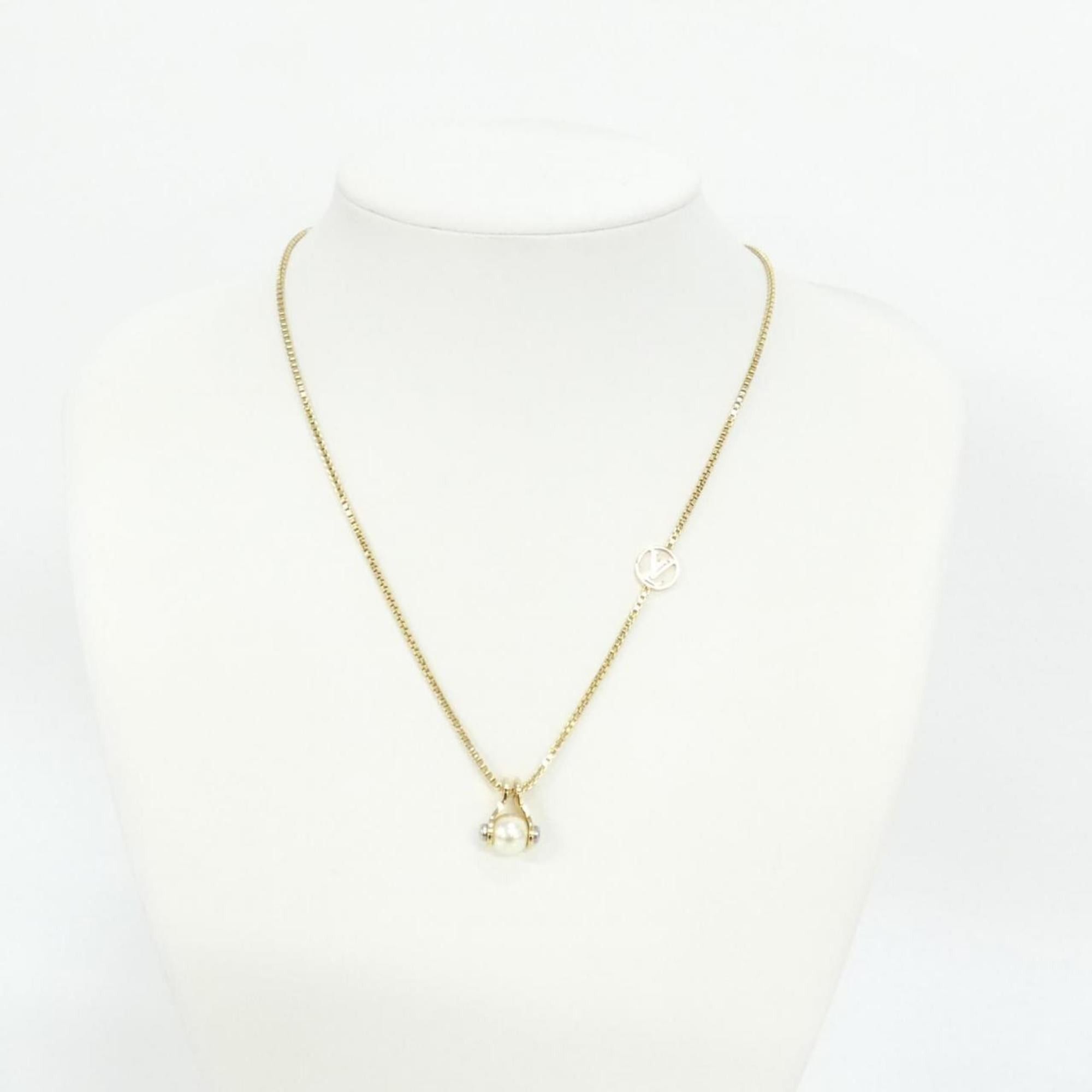 Louis Vuitton Louis Vuitton Necklace LV Speedy Pearl M68064 Size ONE SIZE - 4 Thumbnail
