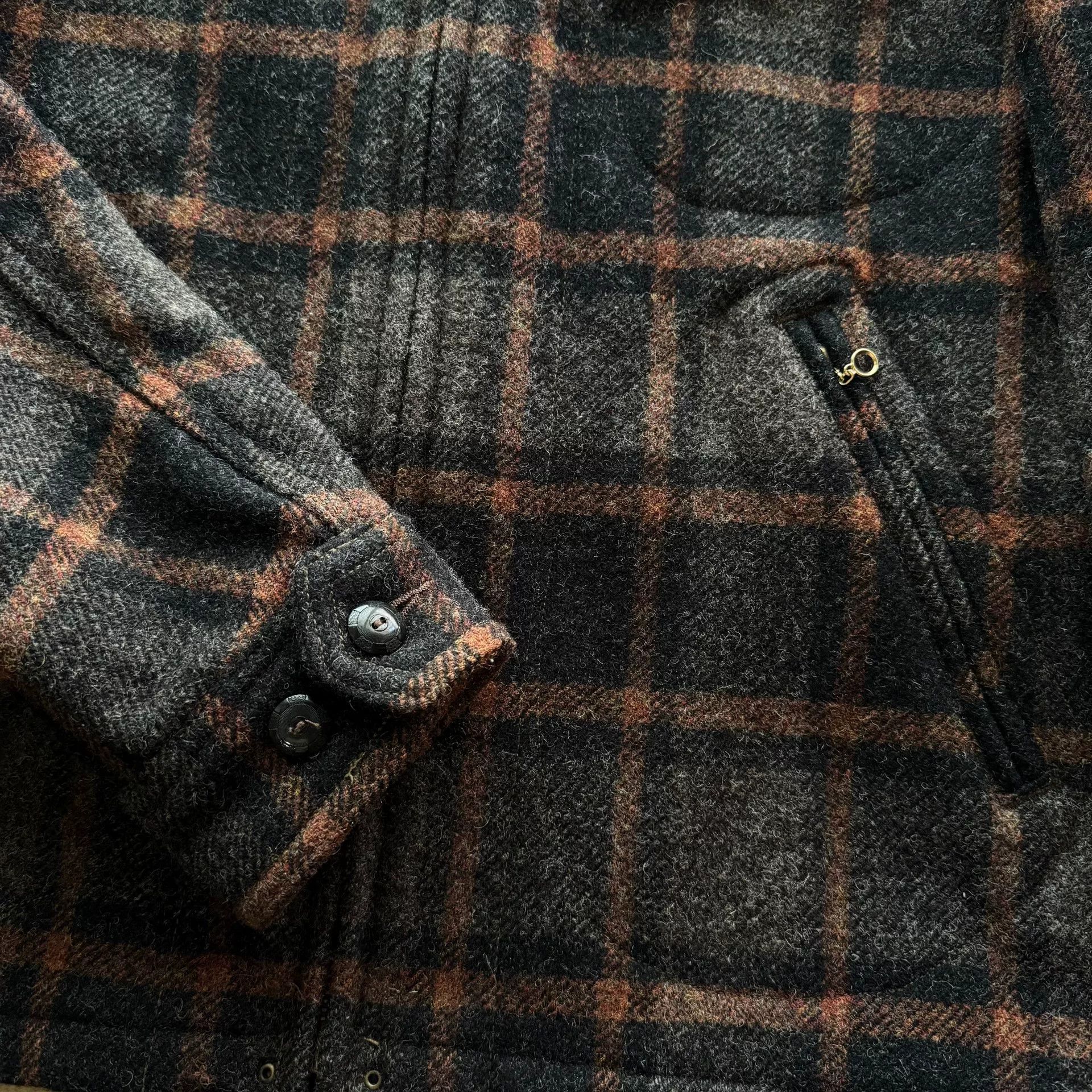 RRL Ralph Lauren RRL Plaid Wool Jacket Size US S / EU 44-46 / 1 - 5 Thumbnail