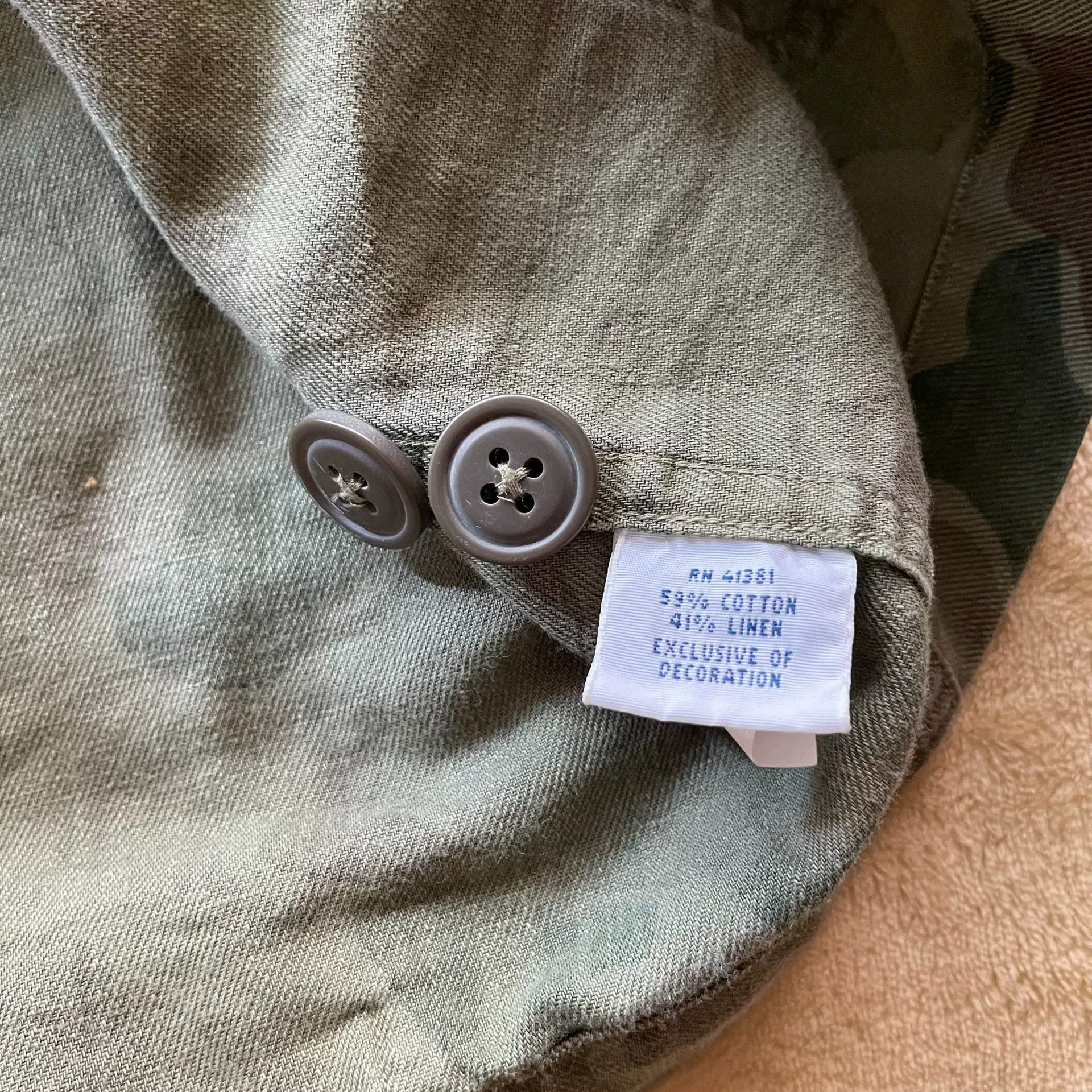 Polo Ralph Lauren Ralph Lauren Camo Military Jacket Size US S / EU 44-46 / 1 - 7 Thumbnail