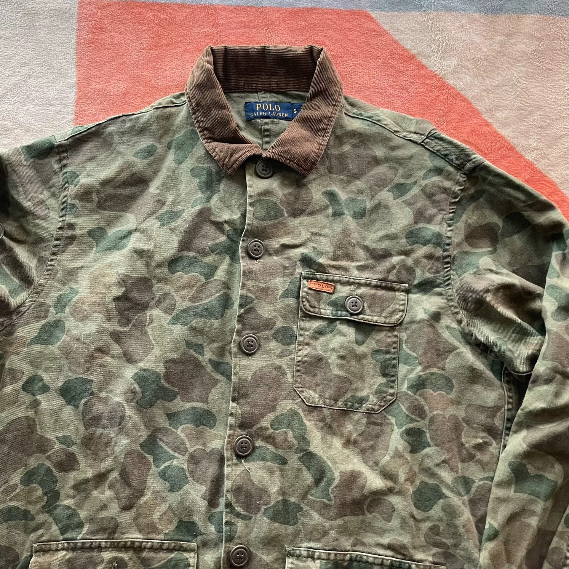 Polo Ralph Lauren Ralph Lauren Camo Military Jacket Size US S / EU 44-46 / 1 - 2 Thumbnail