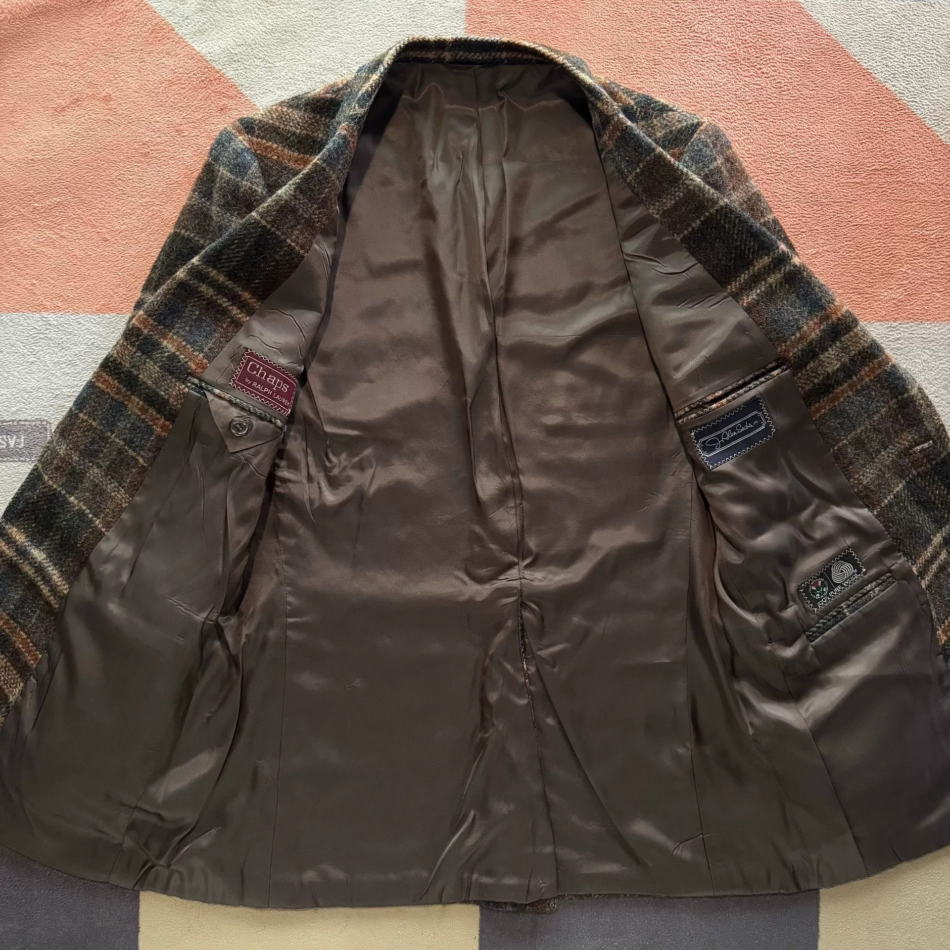RRL Ralph Lauren Ralph Lauren Chaps Wool Tweed Blazer Size US S / EU 44-46 / 1 - 3 Thumbnail