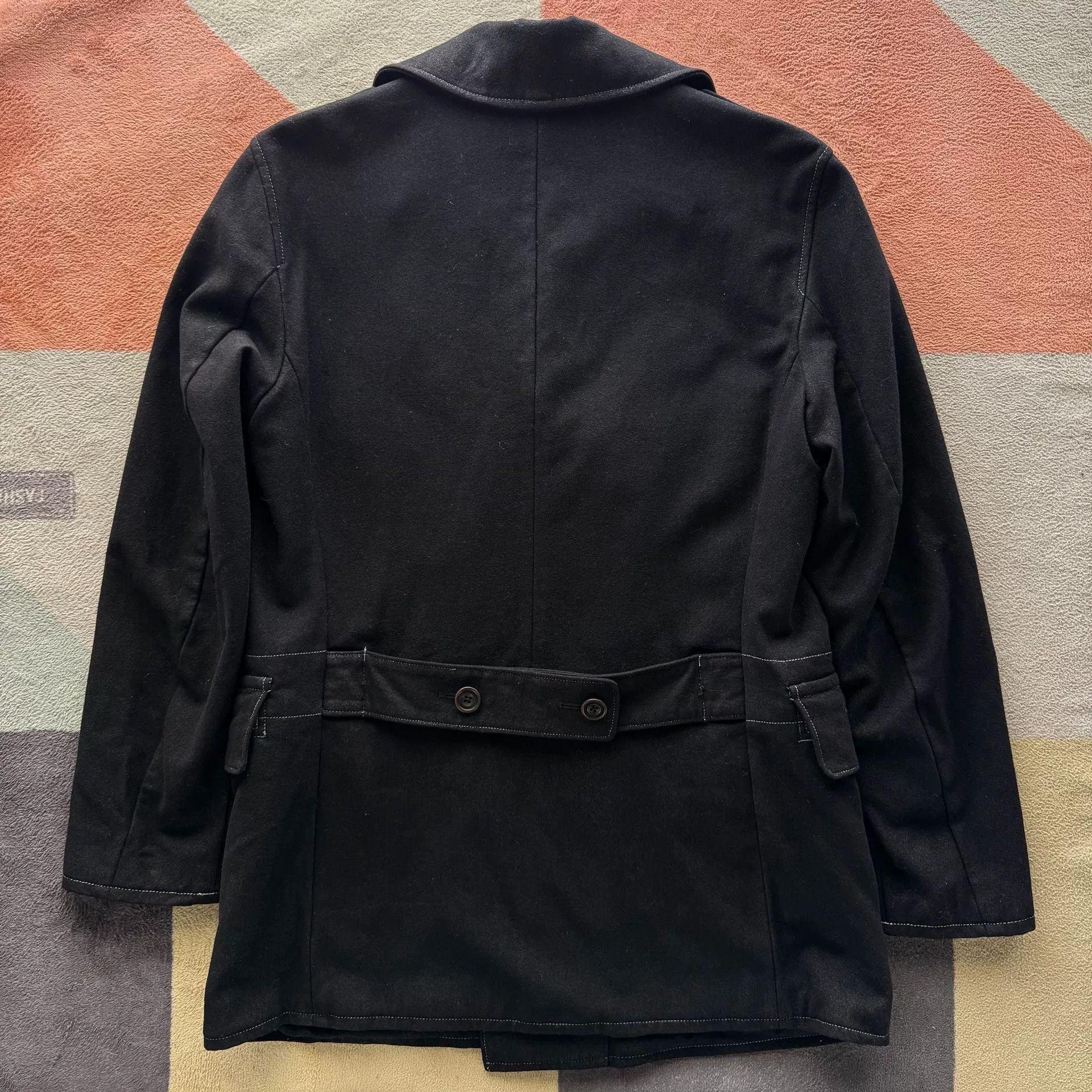 Ralph Lauren Black Label Ralph Lauren Black Label Wool Double-Breasted Coat Size US S / EU 44-46 / 1 - 5 Thumbnail