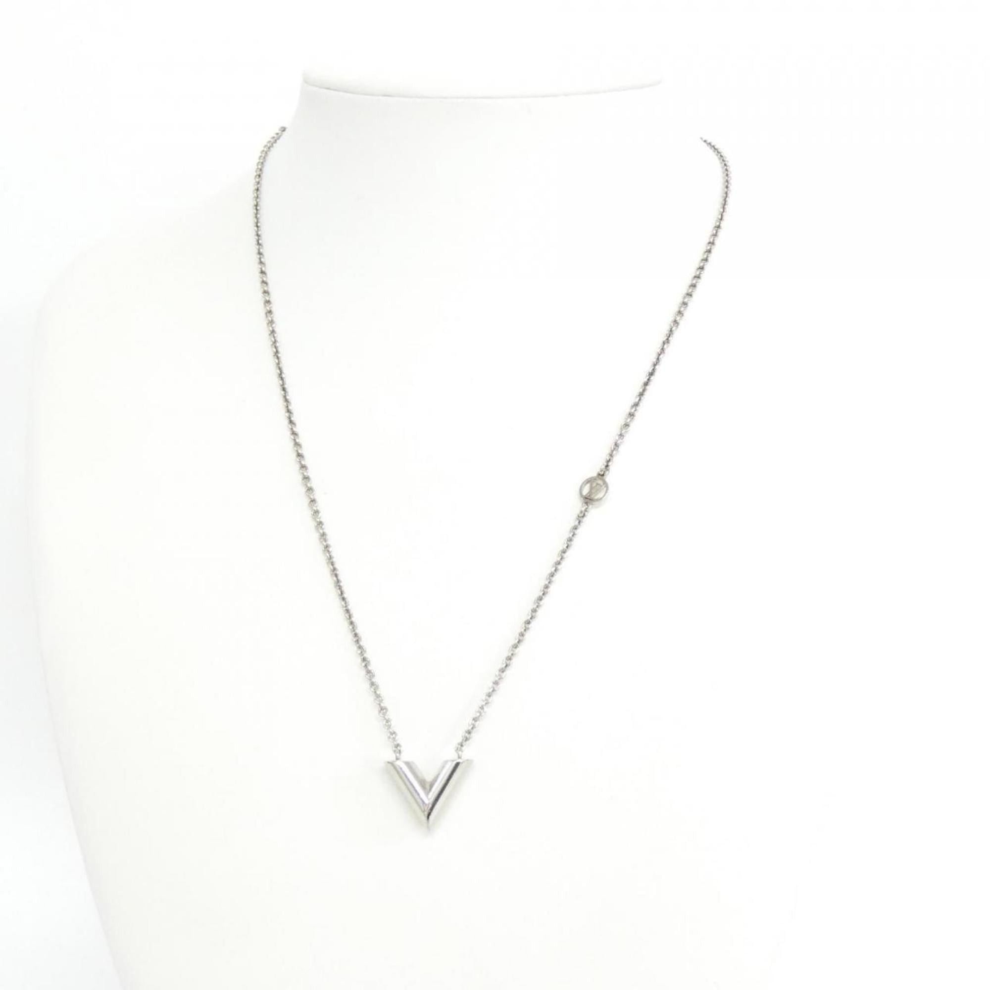 Louis Vuitton Louis Vuitton Essential V Necklace M63197 Size ONE SIZE - 8 Thumbnail