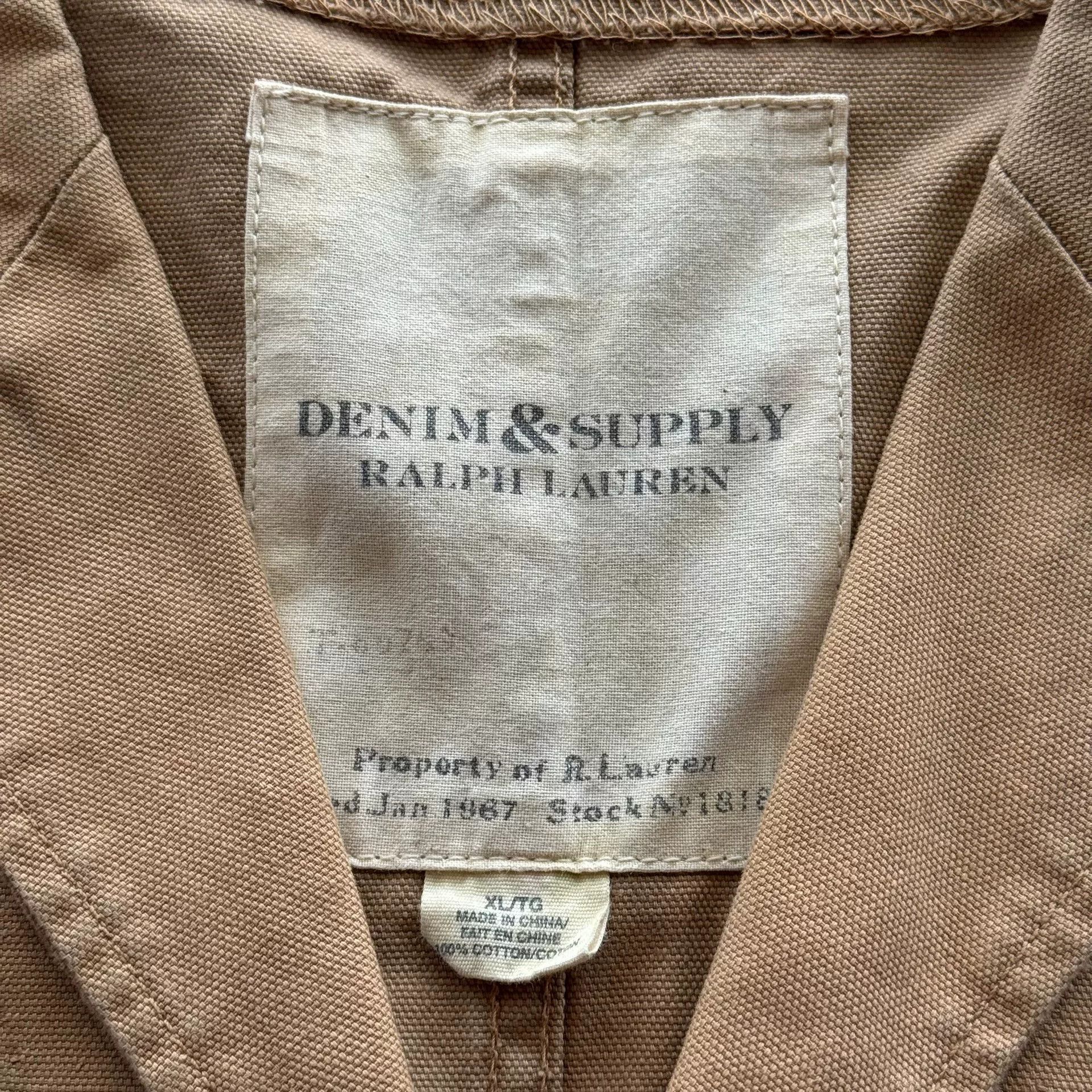 Denim & Supply Ralph Lauren Ralph Lauren Denim Supply Work Vest Size US XL / EU 56 / 4 - 3 Thumbnail