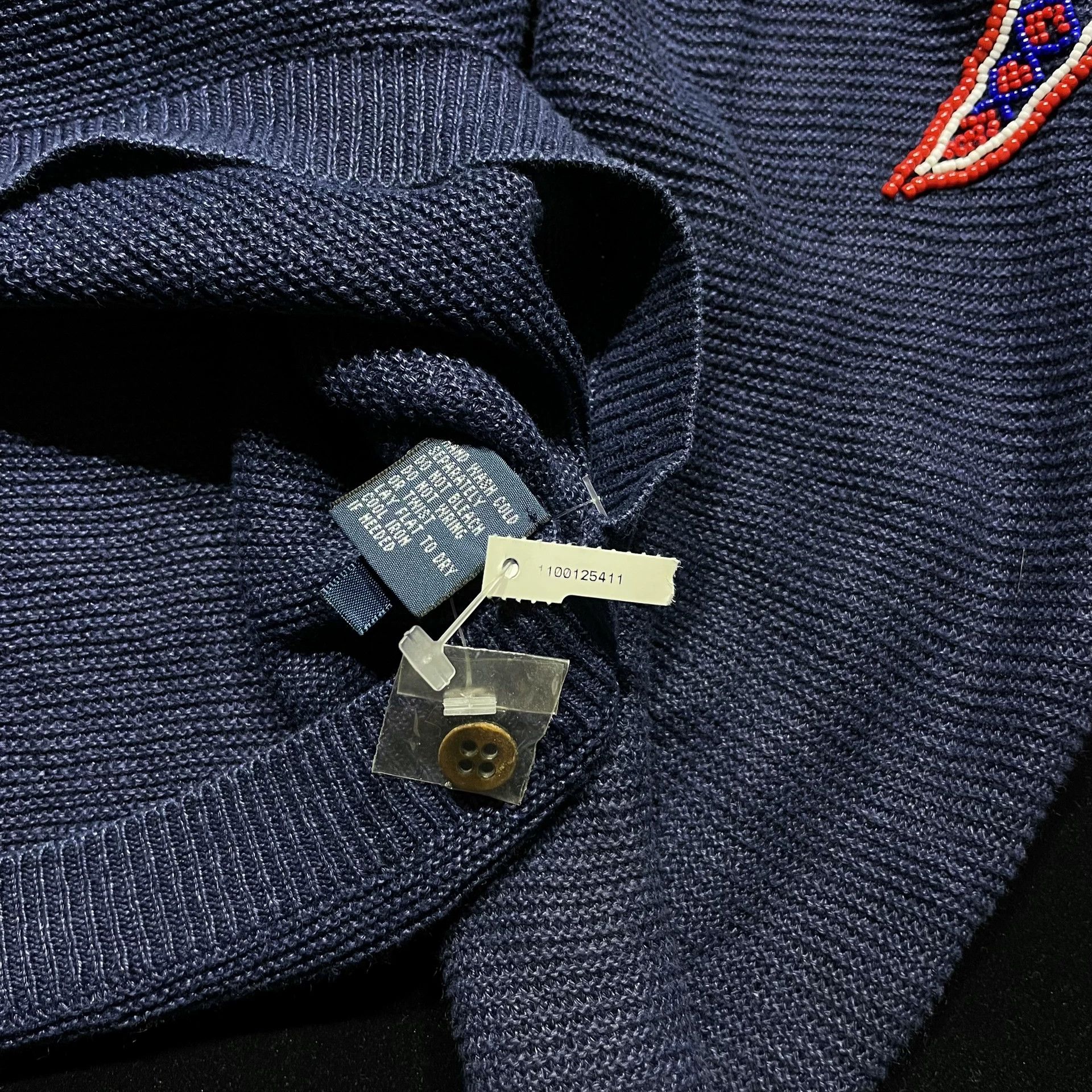 RRL Ralph Lauren Ralph Lauren Pure Linen Knit Polo Size US L / EU 52-54 / 3 - 5 Thumbnail