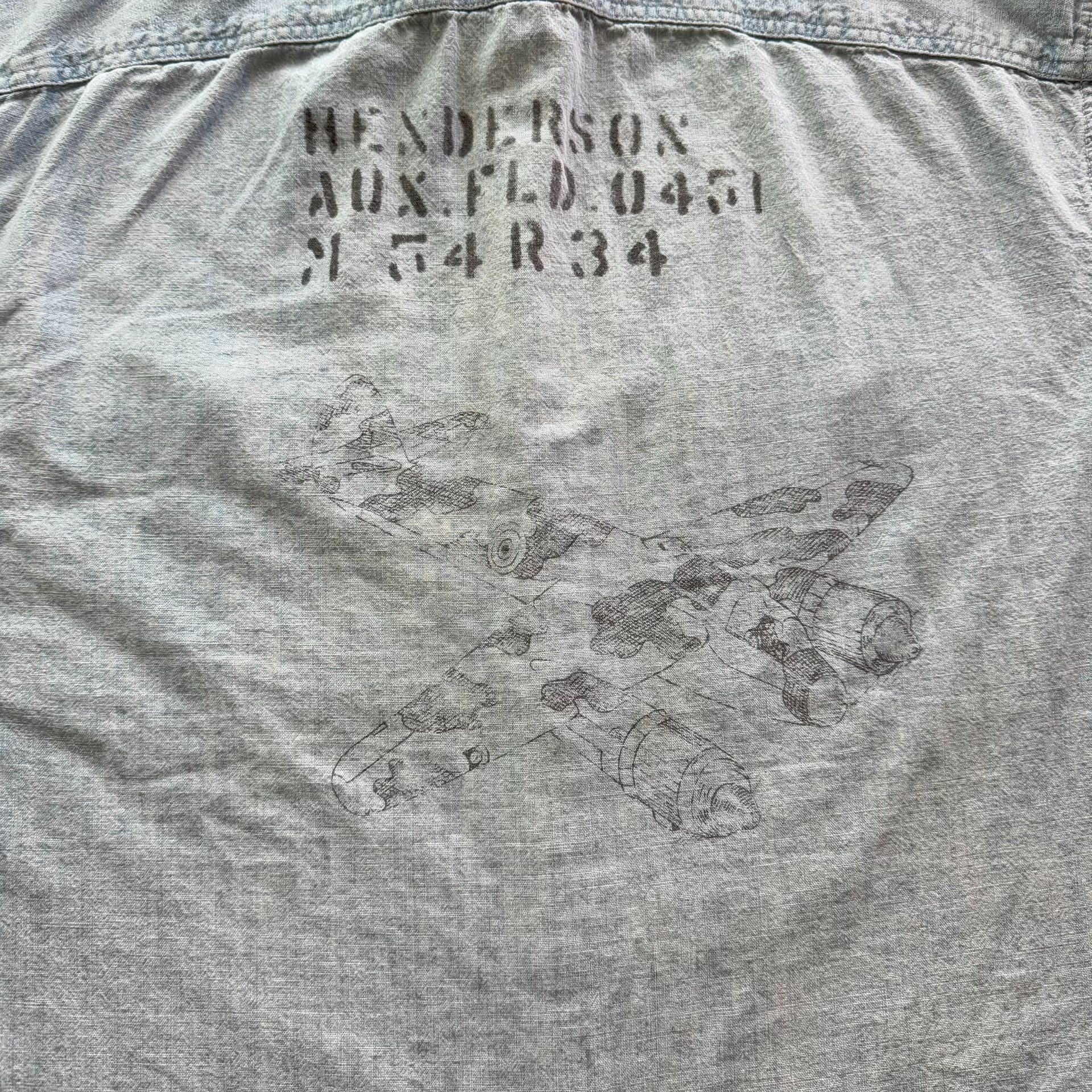 RRL Ralph Lauren Ralph Lauren RRL Fighter Jet Print T-Shirt Size US S / EU 44-46 / 1 - 6 Thumbnail