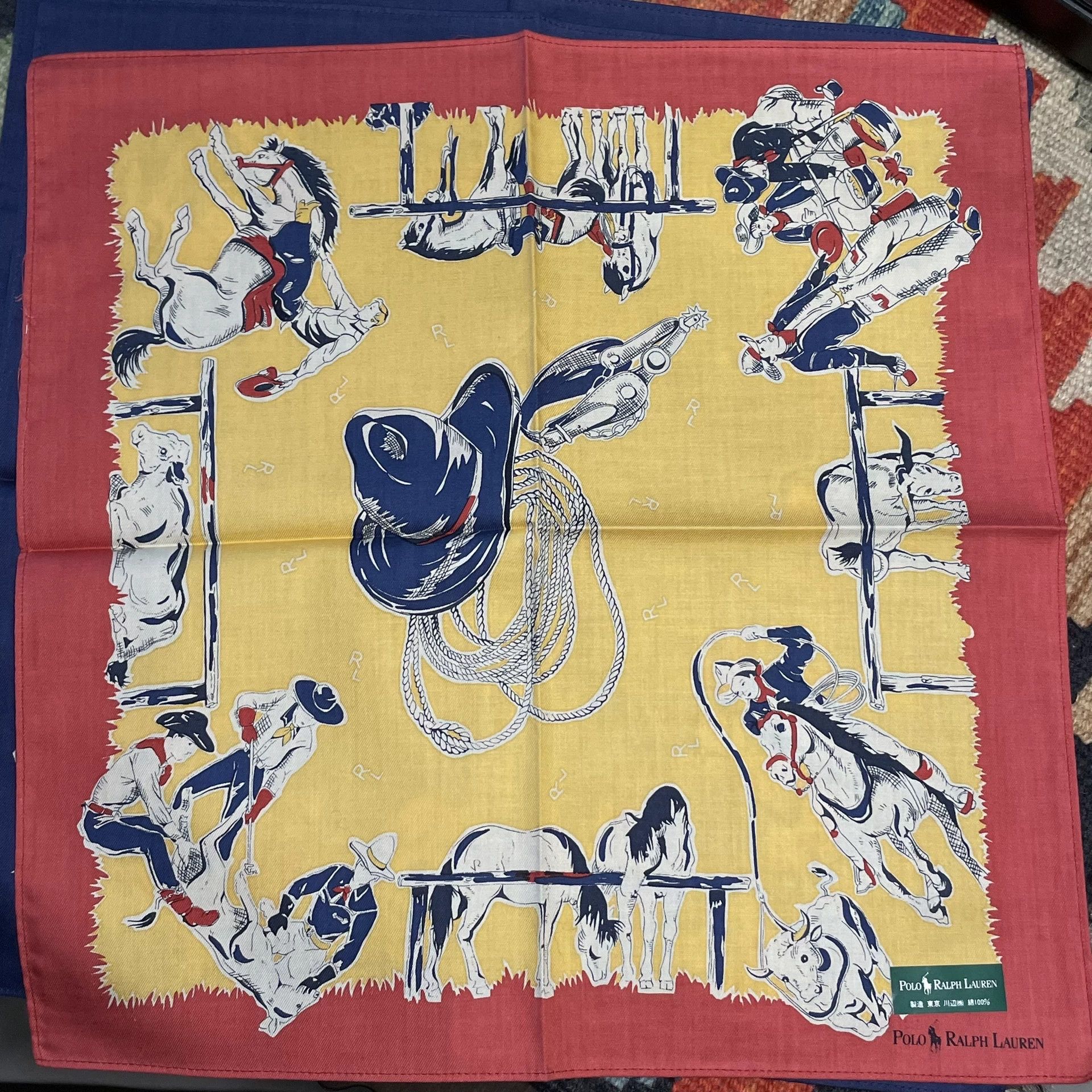 RRL Ralph Lauren Ralph Lauren Polo Square Scarf Size ONE SIZE - 4 Thumbnail