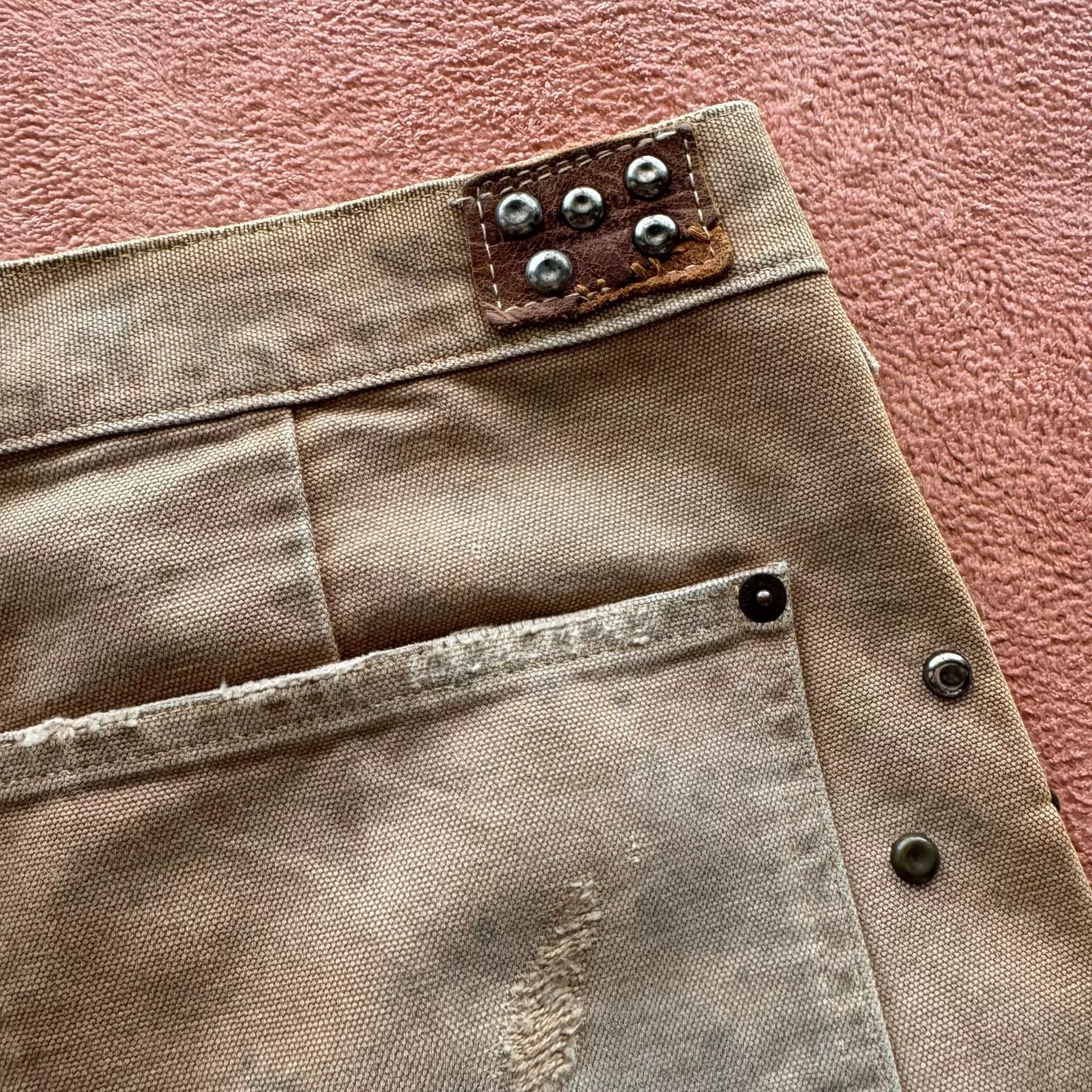 Denim & Supply Ralph Lauren Ralph Lauren Denim Supply Rivet Canvas Shorts Size US 30 / EU 46 - 6 Thumbnail