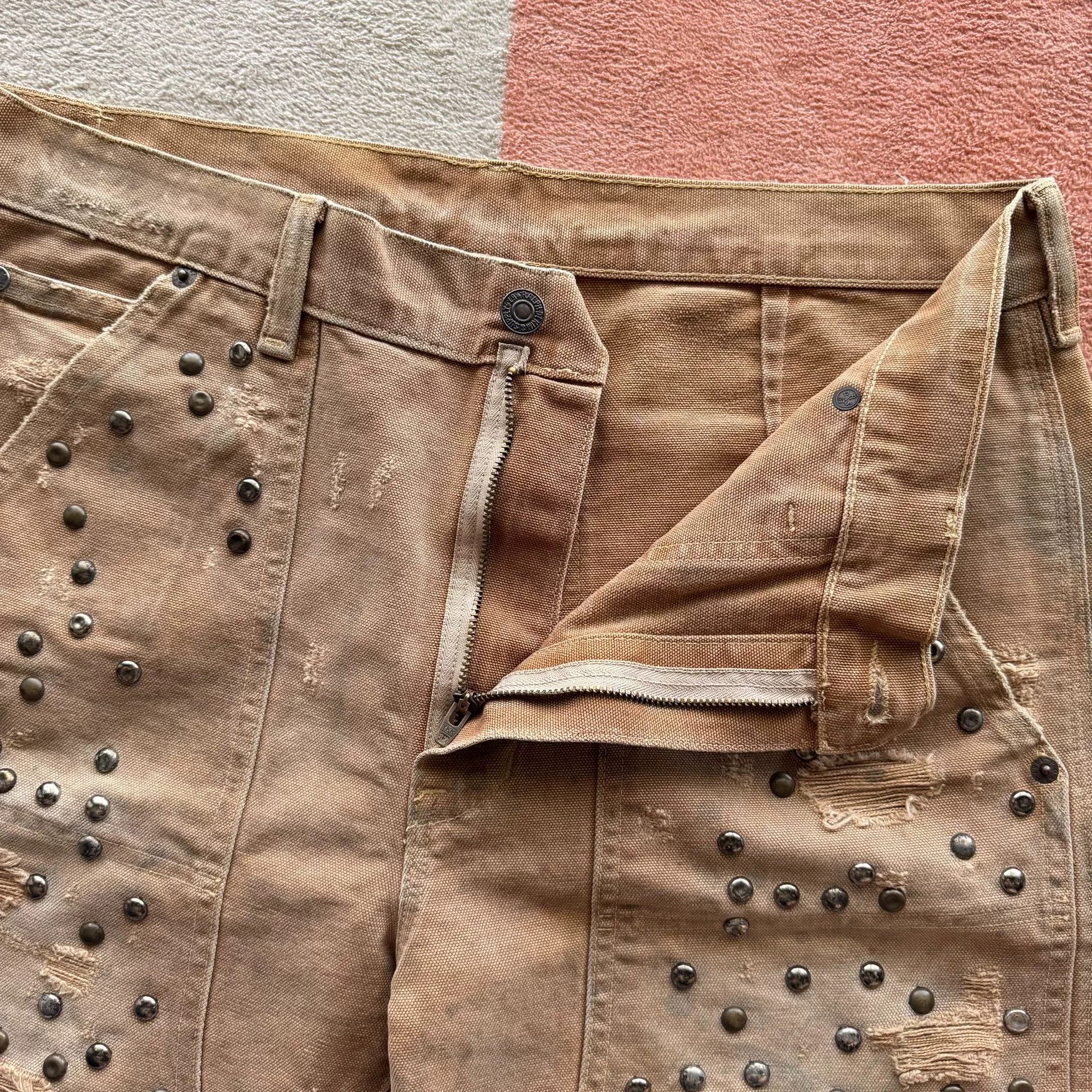 Denim & Supply Ralph Lauren Ralph Lauren Denim Supply Rivet Canvas Shorts Size US 30 / EU 46 - 4 Thumbnail