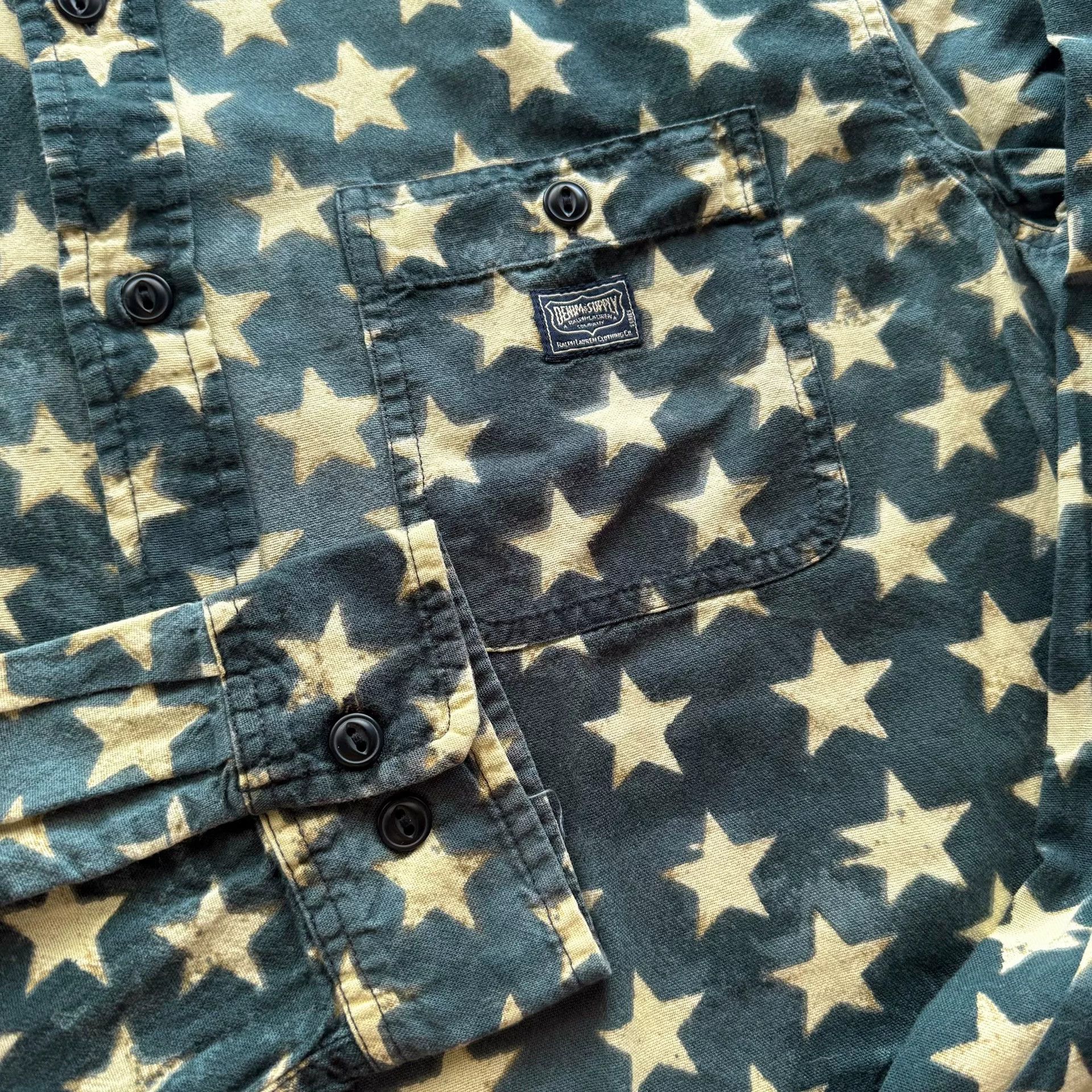 Denim & Supply Ralph Lauren Denim Supply Ralph Lauren Star Shirt Size US M / EU 48-50 / 2 - 4 Thumbnail