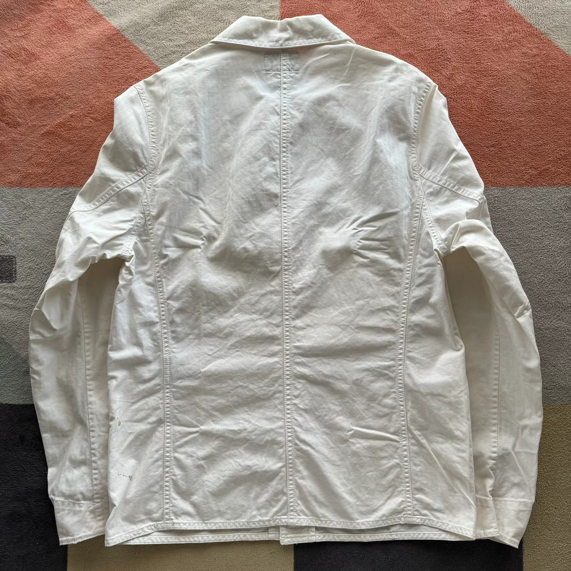 Rugby Ralph Lauren Ralph Lauren Rugby White Work Jacket Size US S / EU 44-46 / 1 - 7 Thumbnail