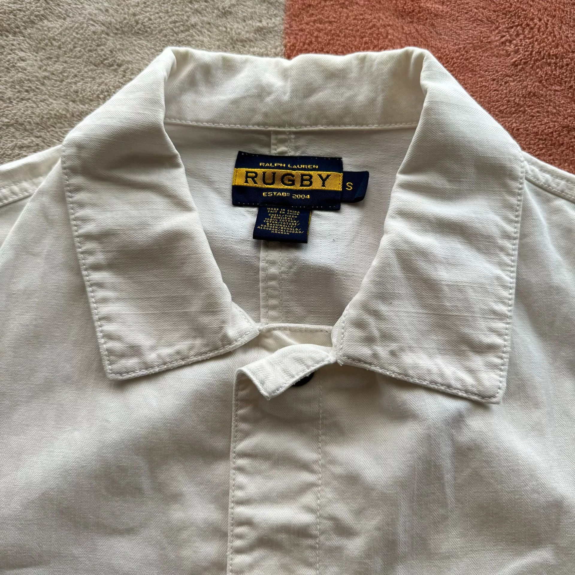 Rugby Ralph Lauren Ralph Lauren Rugby White Work Jacket Size US S / EU 44-46 / 1 - 4 Thumbnail