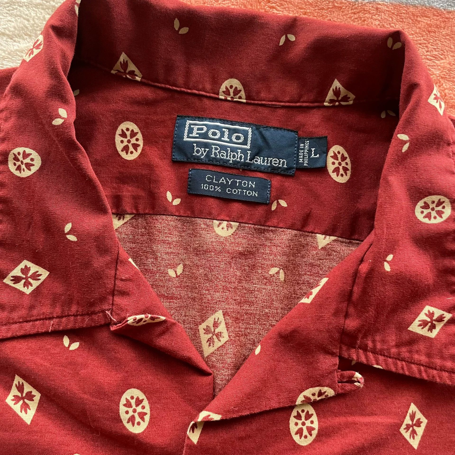 Ralph Lauren Ralph Lauren Red Short-Sleeve Polo Size US L / EU 52-54 / 3 - 4 Thumbnail