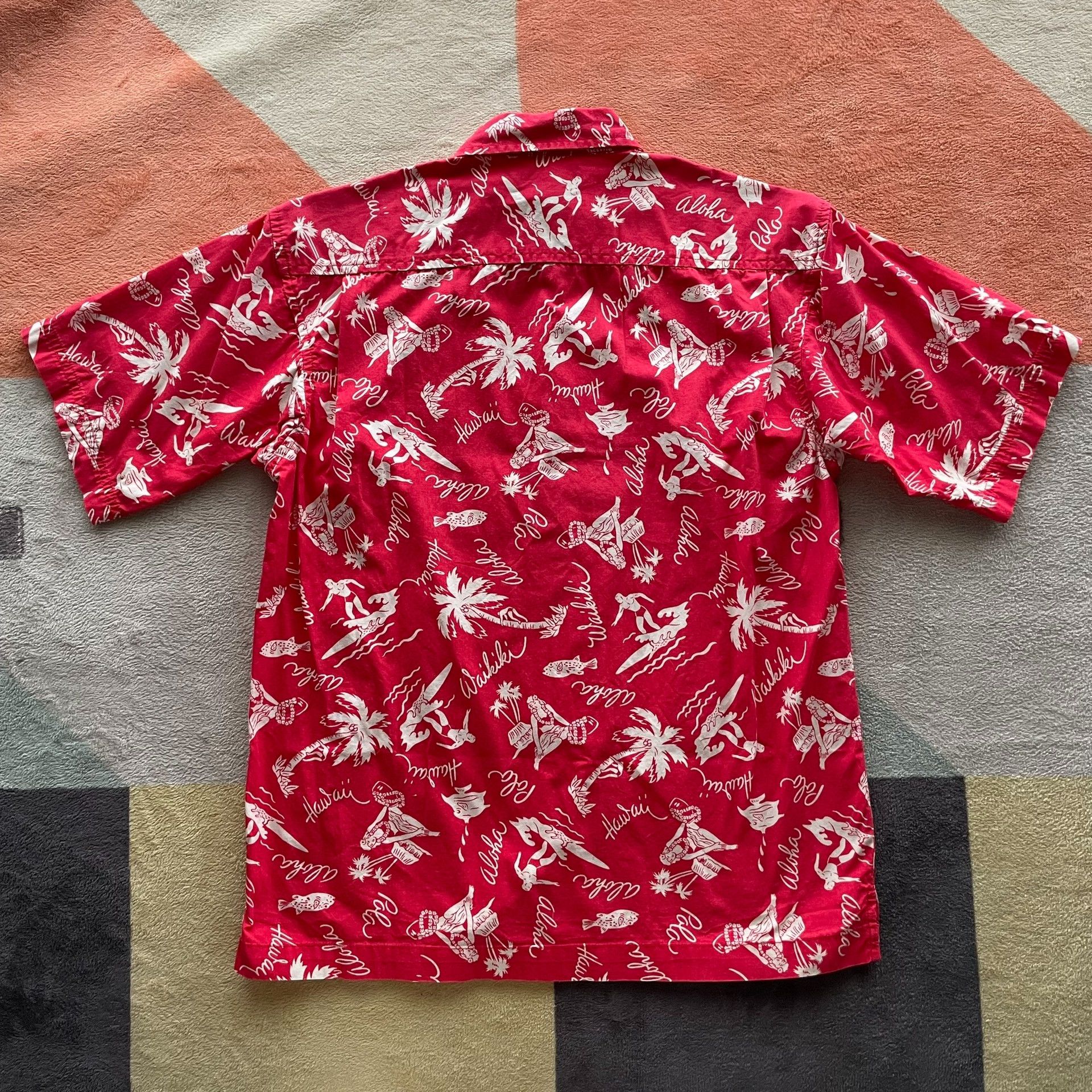 Polo Ralph Lauren Ralph Lauren Red Hawaiian Print Shirt Size US XS / EU 42 / 0 - 2 Thumbnail