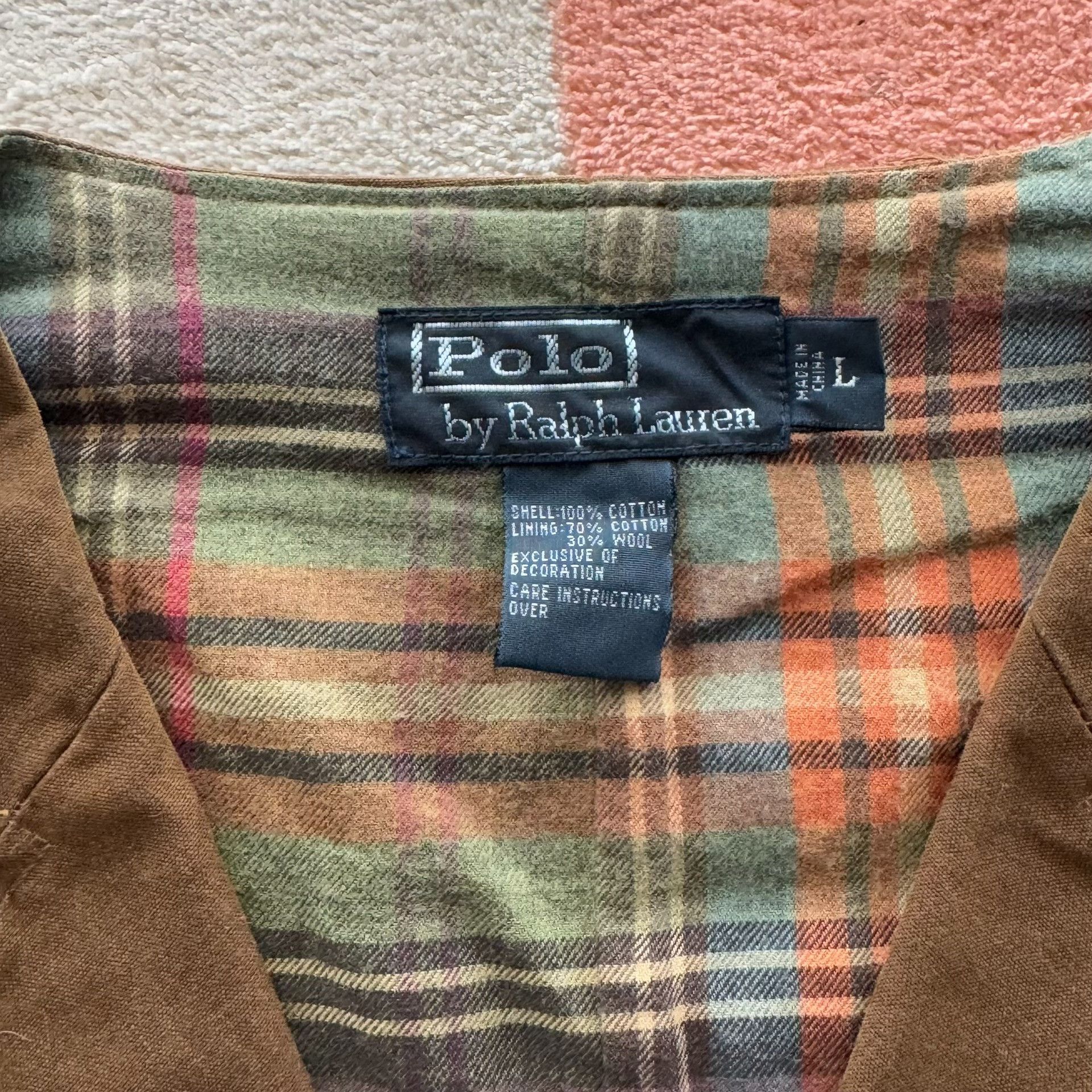 Polo Ralph Lauren Ralph Lauren Waxed Canvas Vest Size US L / EU 52-54 / 3 - 3 Thumbnail